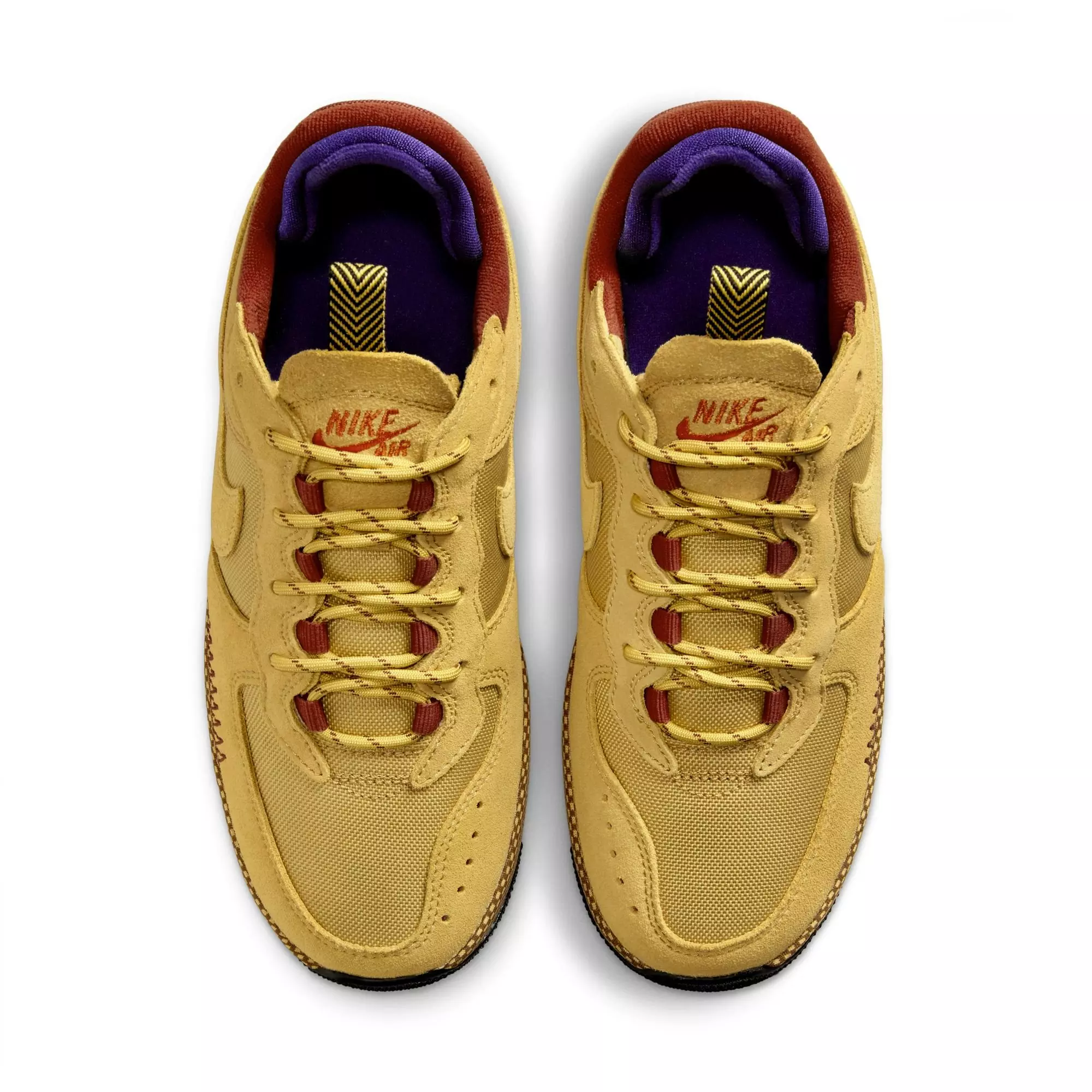 Nike Air Force 1 Wild "Wheat Gold/Rugged Orange" Women's Shoe - WHEAT