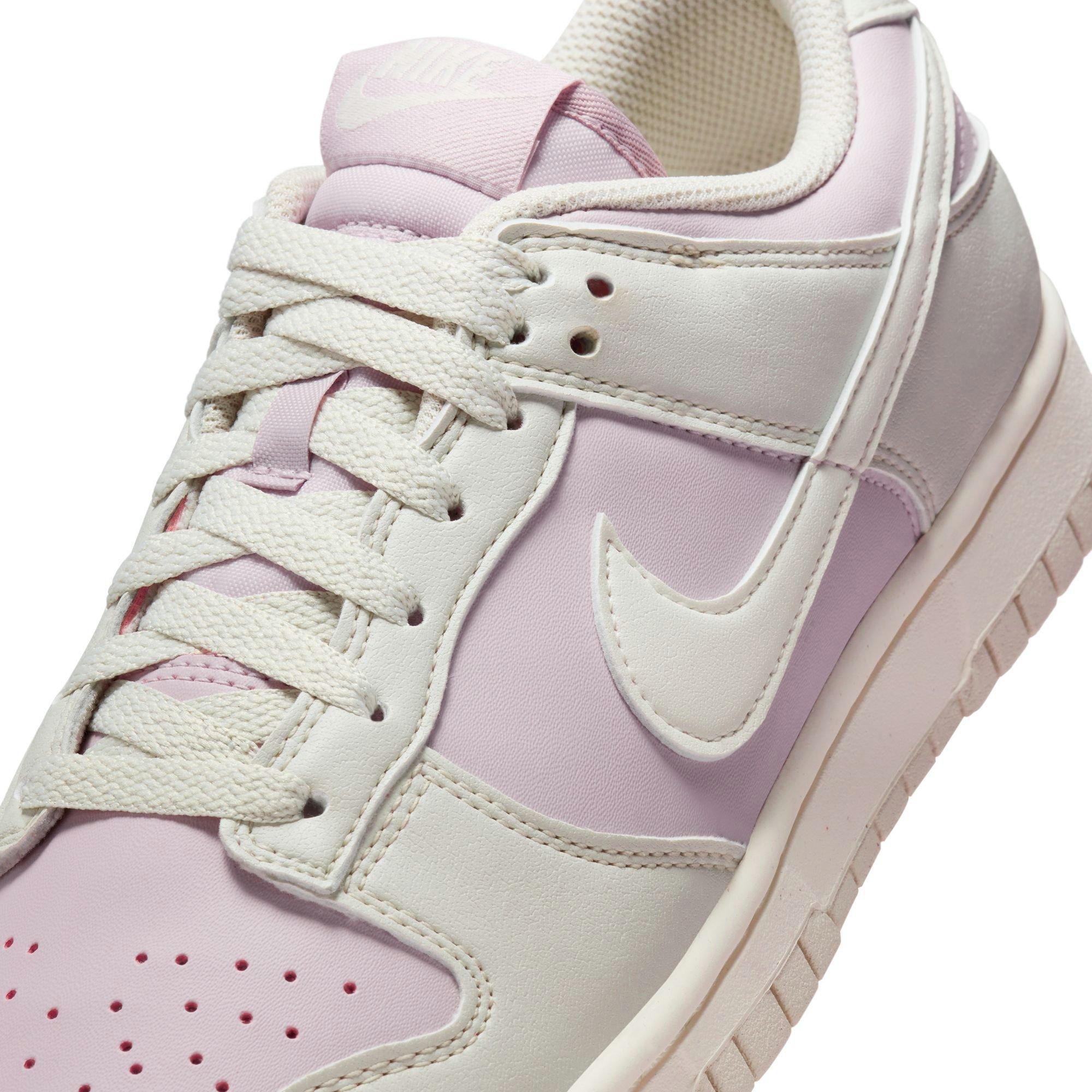 Nike Dunk Low "Light Bone/Sail/Platinum Violet" Women's Shoe - SAIL Thumbnail View 10