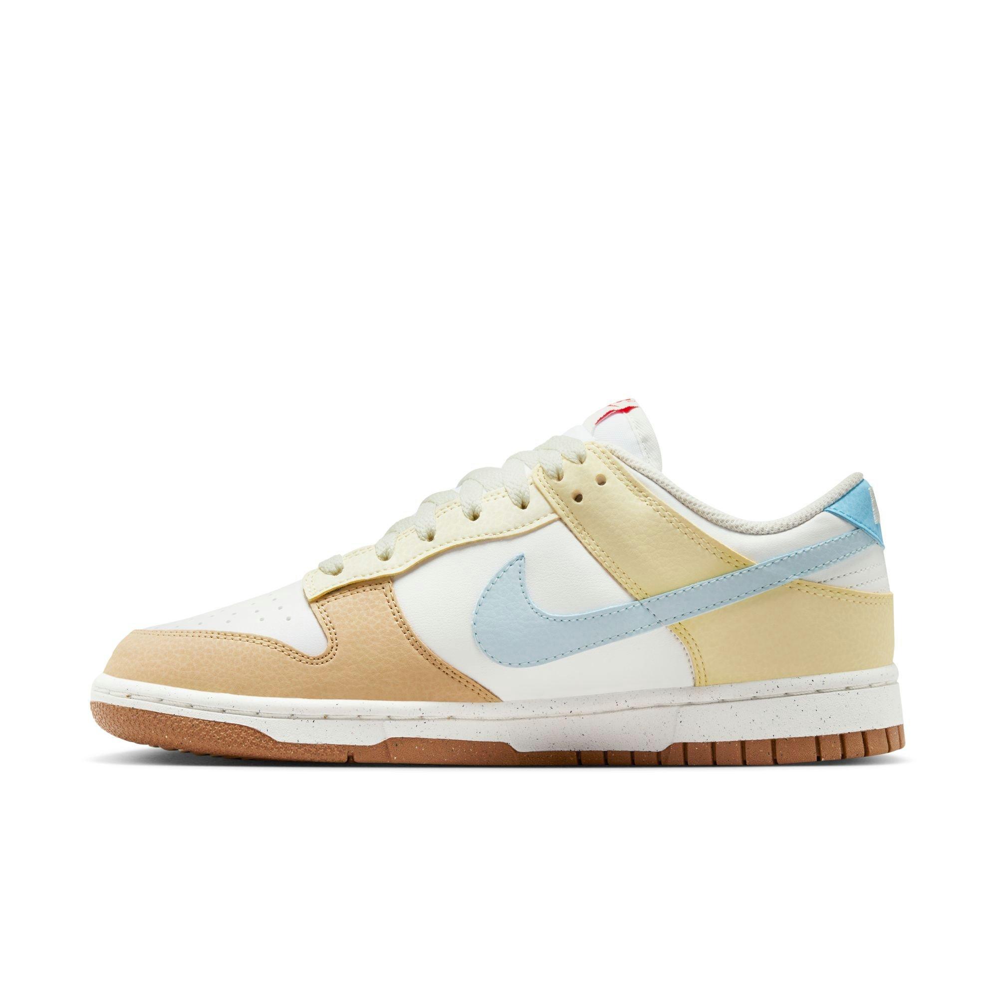 Nike Dunk Low "Summit White/Glacier Blue/Aquarius Blue" Women's Shoe - BLUE/WHITE Thumbnail View 4