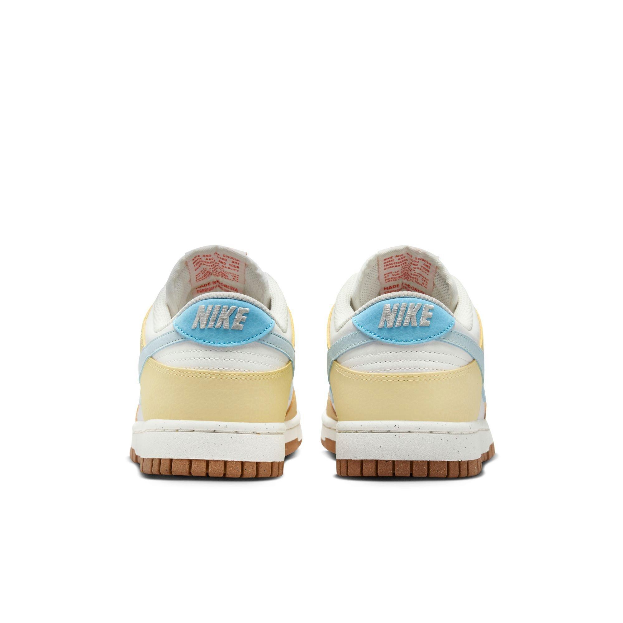 Nike Dunk Low "Summit White/Glacier Blue/Aquarius Blue" Women's Shoe - BLUE/WHITE Thumbnail View 6