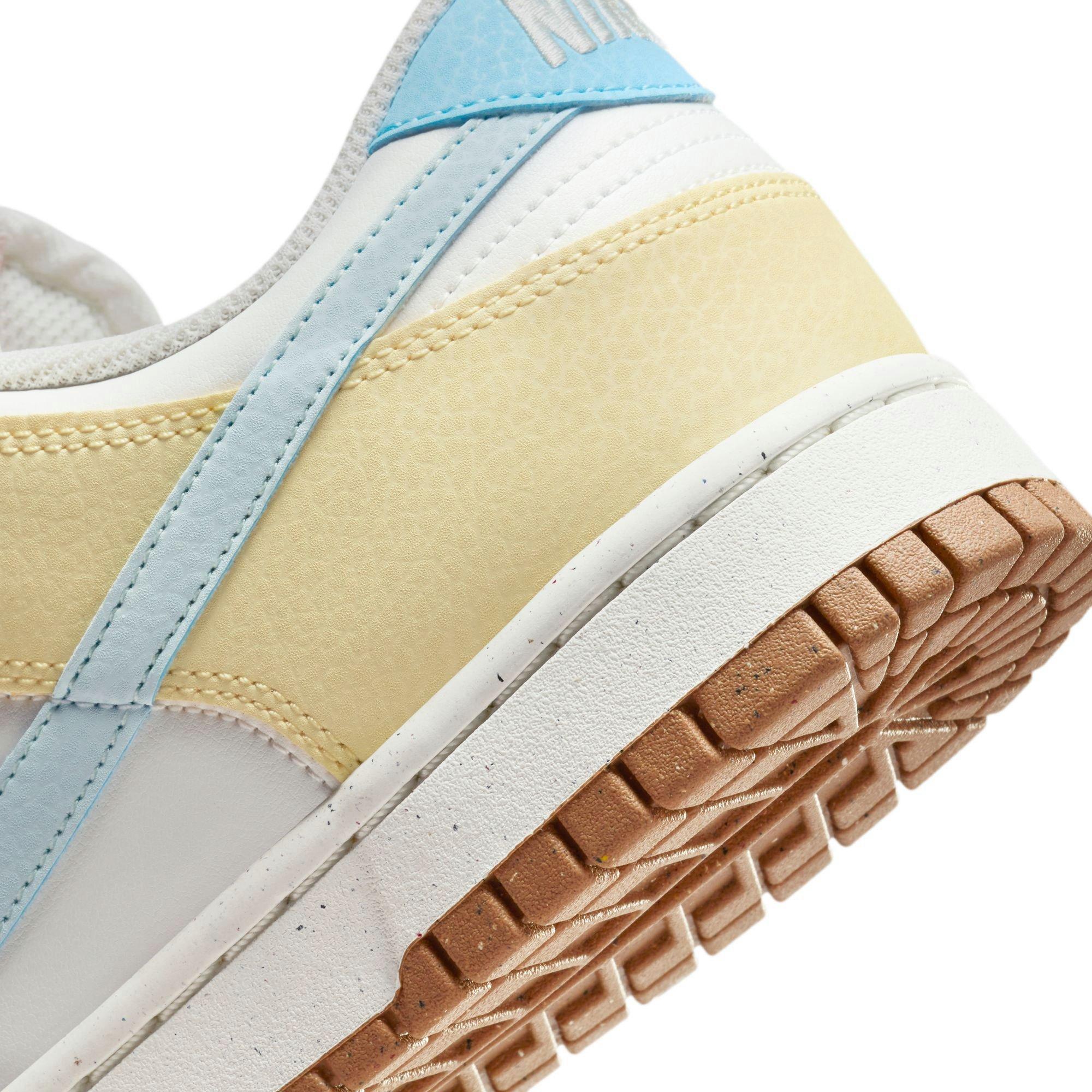 Nike Dunk Low "Summit White/Glacier Blue/Aquarius Blue" Women's Shoe - BLUE/WHITE Thumbnail View 10