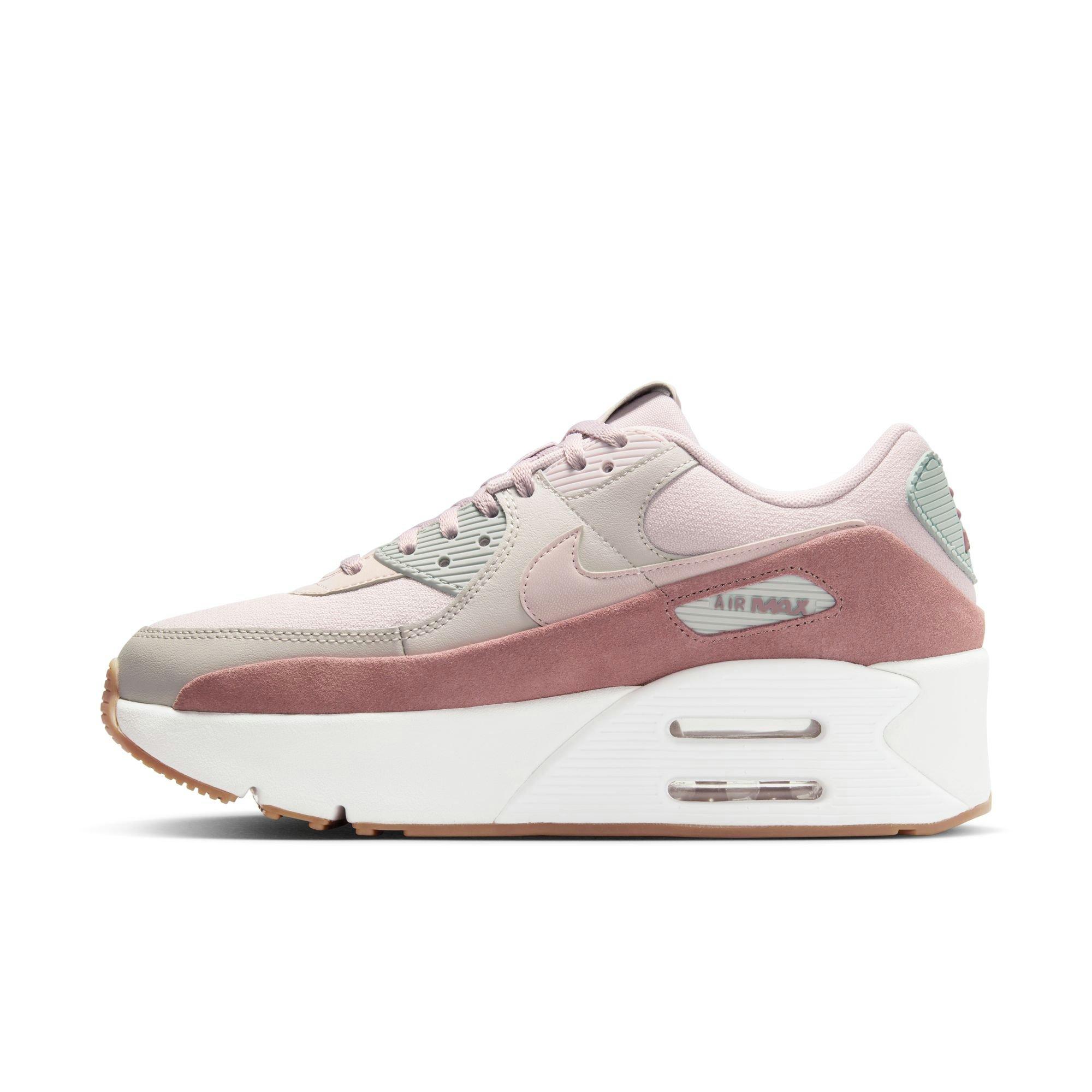 Nike Air Max 90 LV8 "Double-Stacked Iron Ore" Women's Shoe - IRON ORE/PLATINUM VIOLET/PUMICE Thumbnail View 9