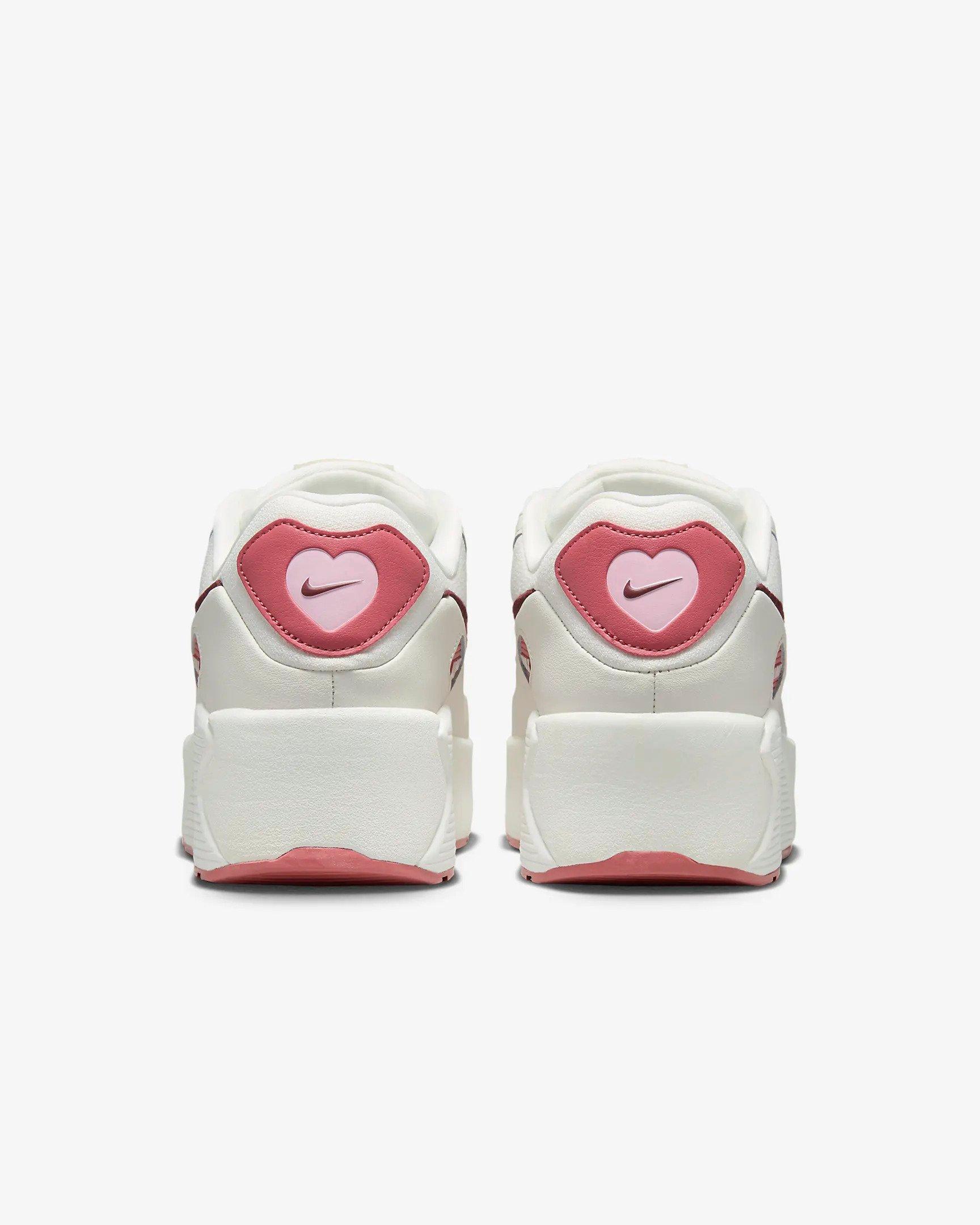 Nike Air Max 90 LV8 Sail Team Red Adobe Women s Shoe Hibbett