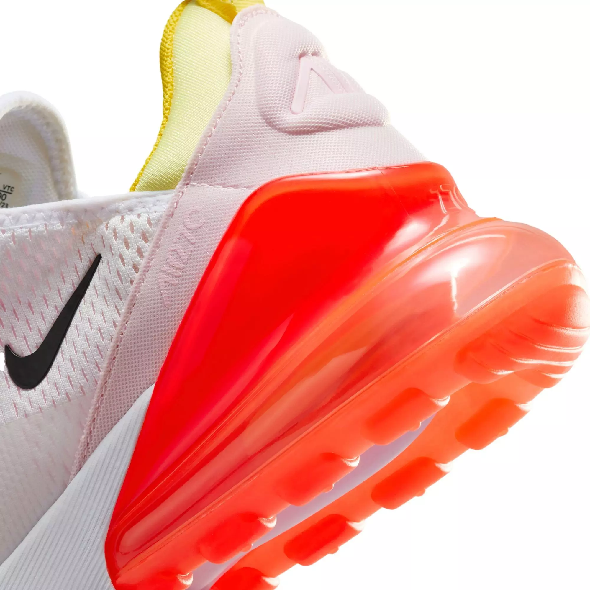 Nike Air Max 270 "White/Black/Bright Crimson/Pink Foam" Women's Shoe - WHITE/MULTI