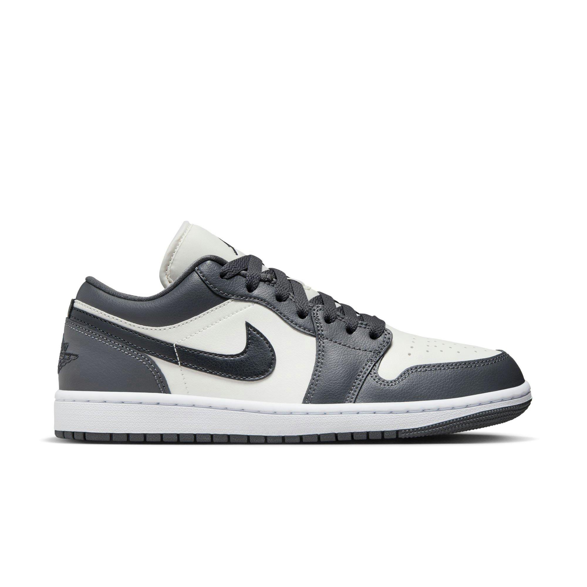 Jordan 1 Low Sail/Off Noir/Dark Grey/White Women's Shoe