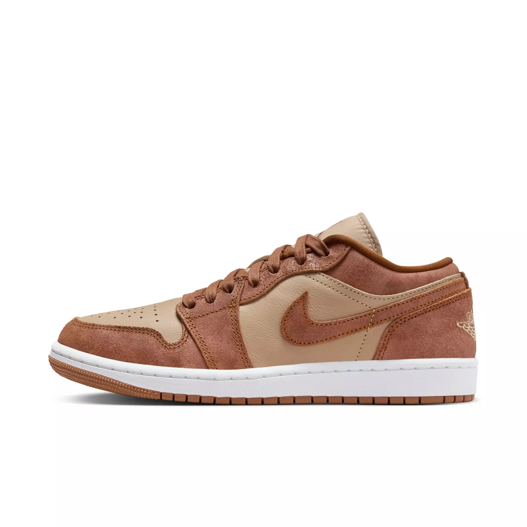 Jordan 1 Low SE "Legend MD Brown/Legend Coffee/Sail" Women's Shoe - BROWN
