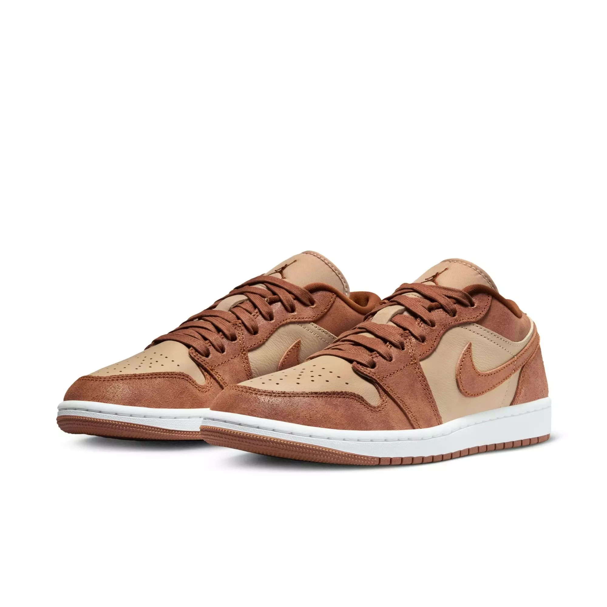 Jordan 1 Low SE "Legend MD Brown/Legend Coffee/Sail" Women's Shoe - BROWN