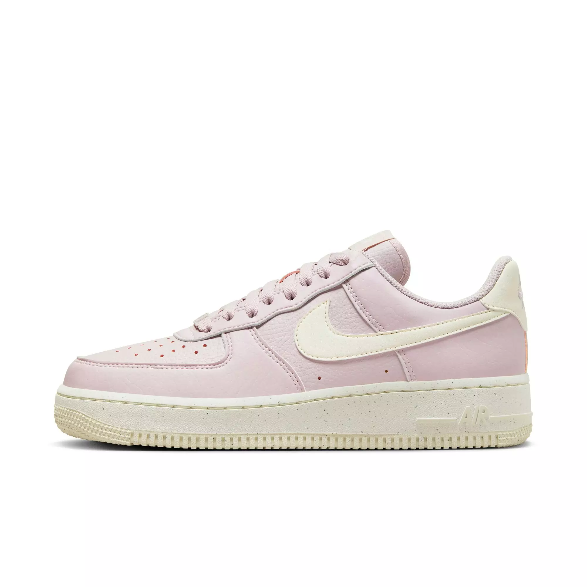 Nike Air Force 1 '07 SE "Platinum Violet/Sail/Coconut Milk/Volt" Women's Shoe - SILVER/WHITE/BLACK