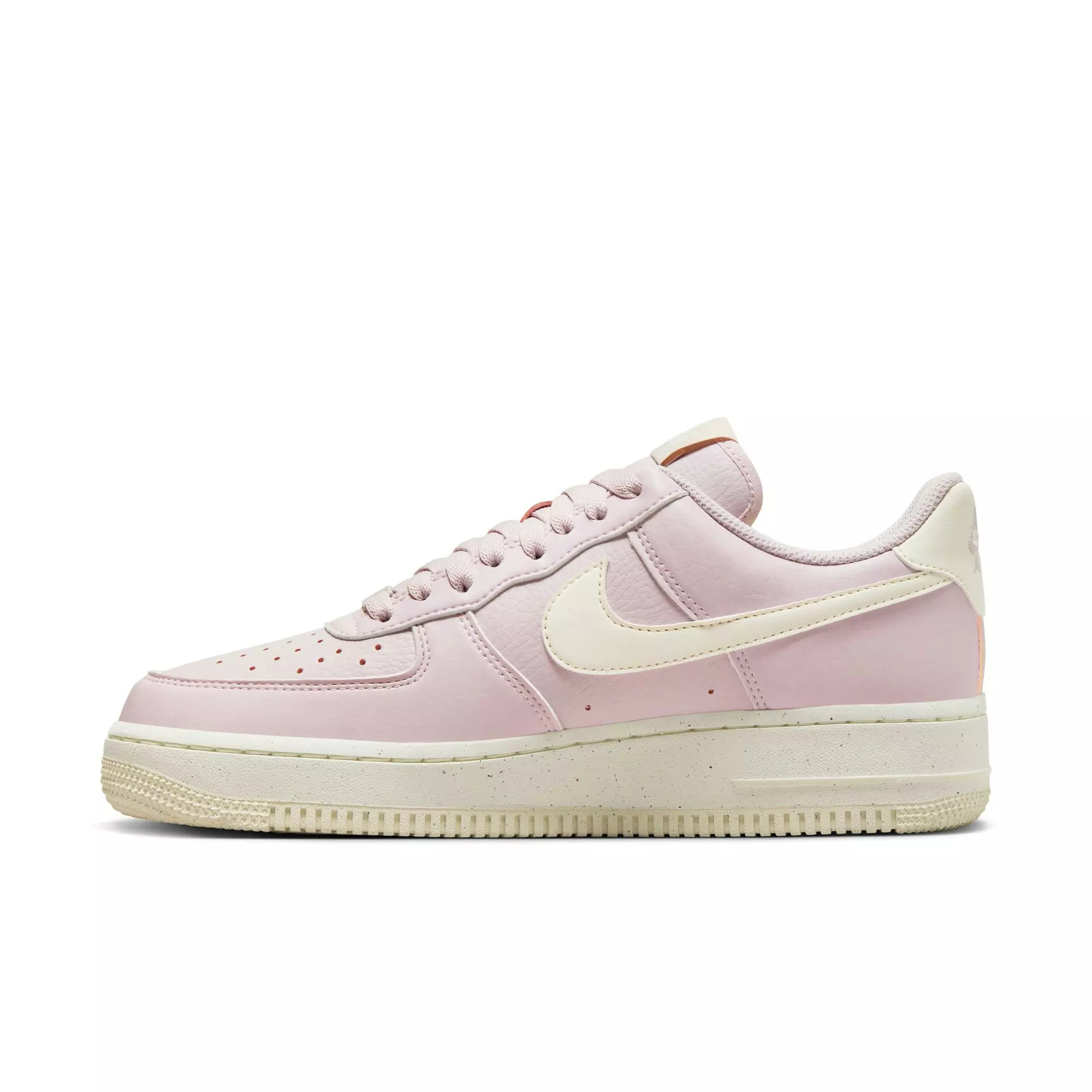 Nike Air Force 1 '07 SE "Platinum Violet/Sail/Coconut Milk/Volt" Women's Shoe - SILVER/WHITE/BLACK