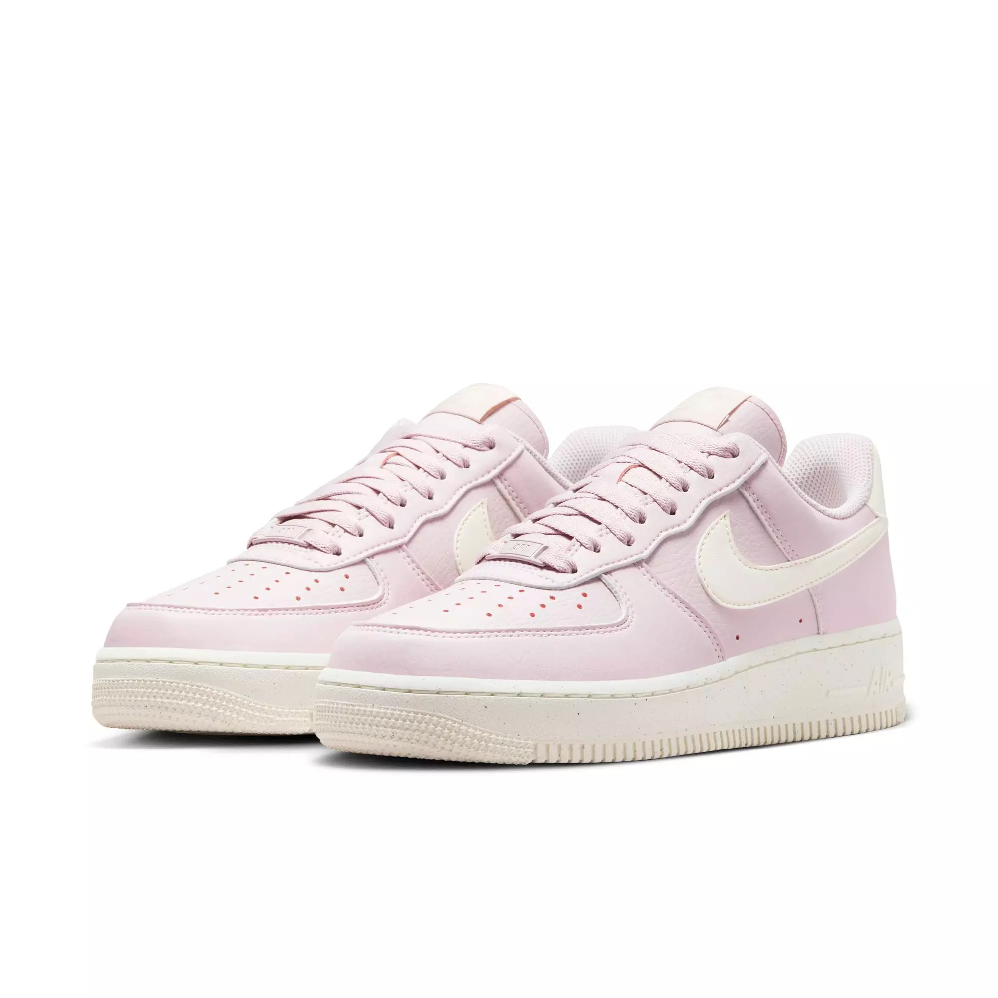 Nike Air Force 1 '07 SE "Platinum Violet/Sail/Coconut Milk/Volt" Women's Shoe - SILVER/WHITE/BLACK