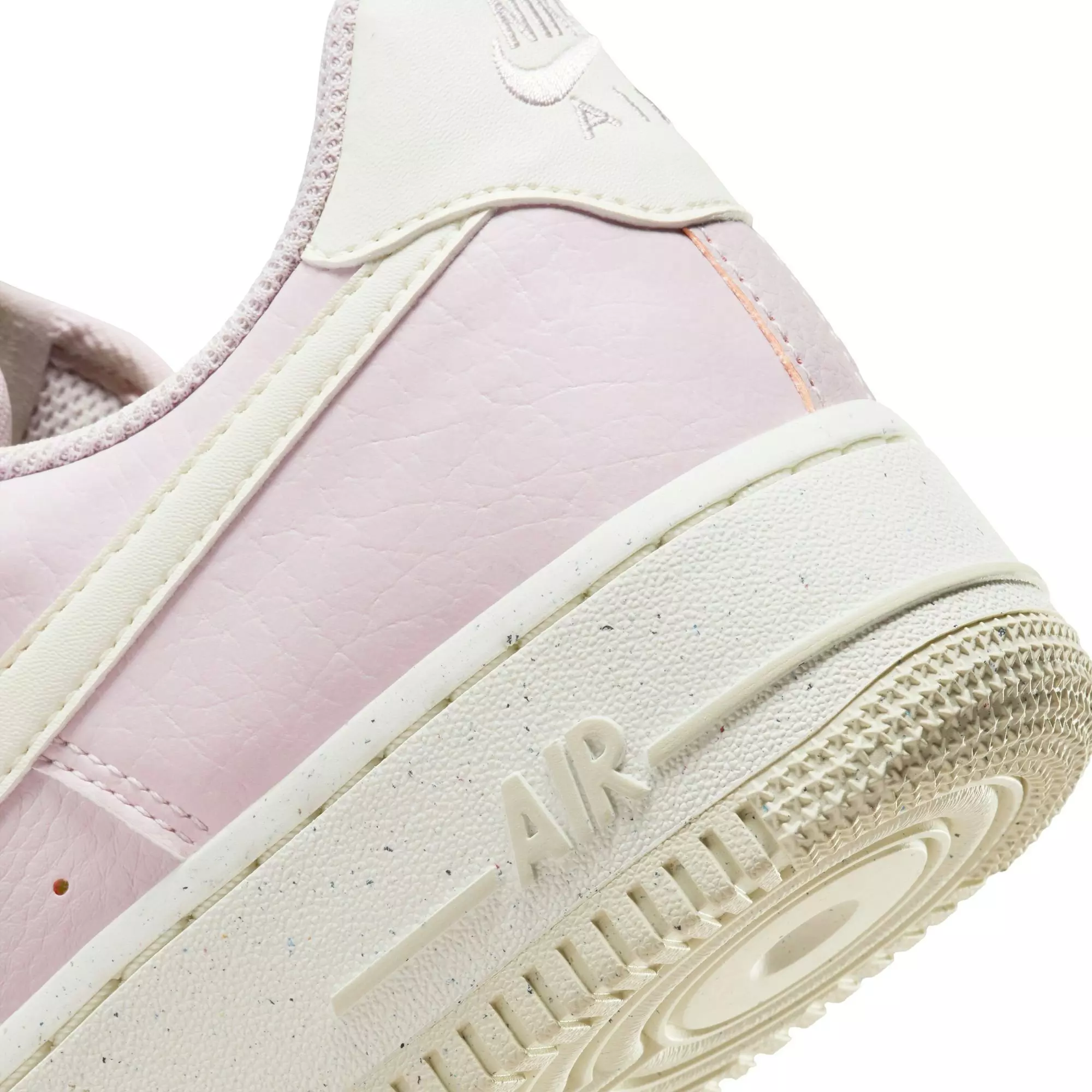 Nike Air Force 1 '07 SE "Platinum Violet/Sail/Coconut Milk/Volt" Women's Shoe - SILVER/WHITE/BLACK