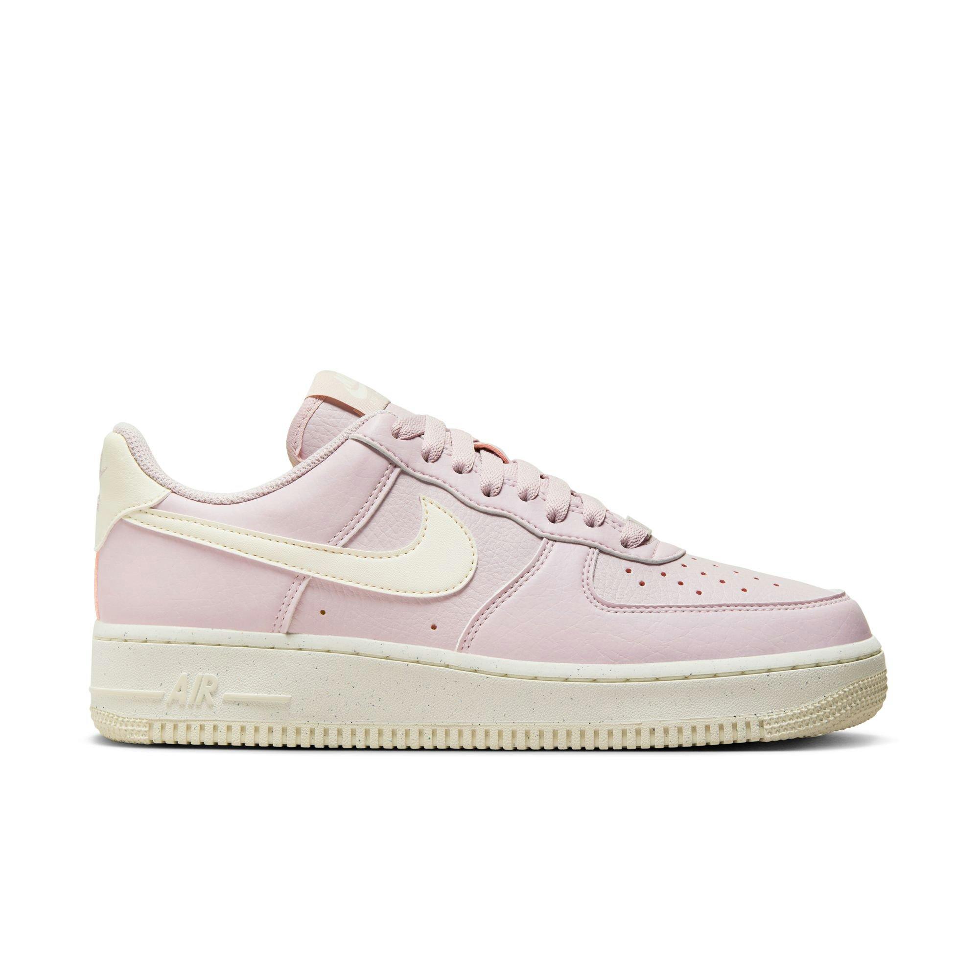 Nike Air Force 1 '07 SE "Platinum Violet/Sail/Coconut Milk/Volt" Women's Shoe - SILVER/WHITE/BLACK Thumbnail View 1