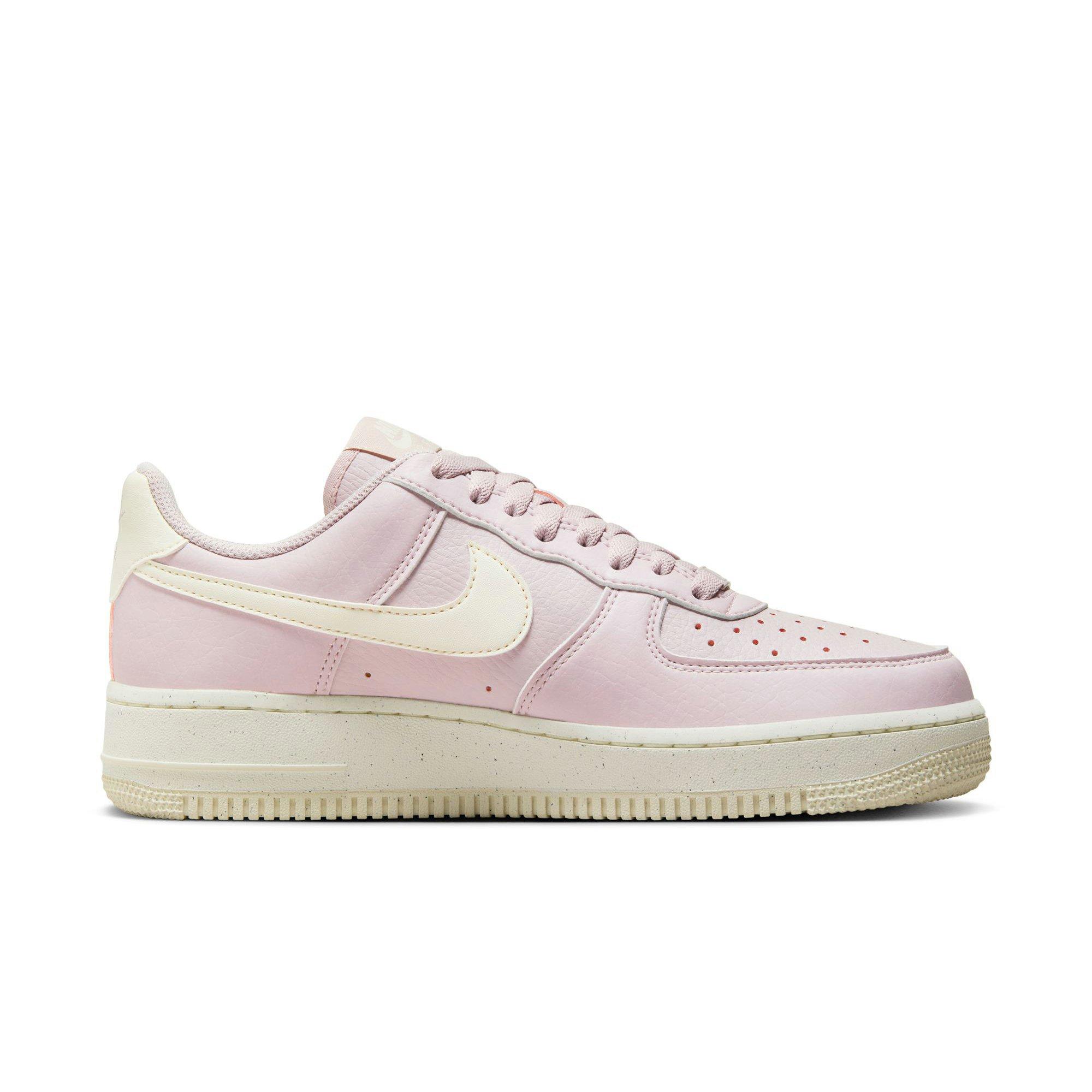 Nike Air Force 1 '07 SE "Platinum Violet/Sail/Coconut Milk/Volt" Women's Shoe - SILVER/WHITE/BLACK Thumbnail View 2