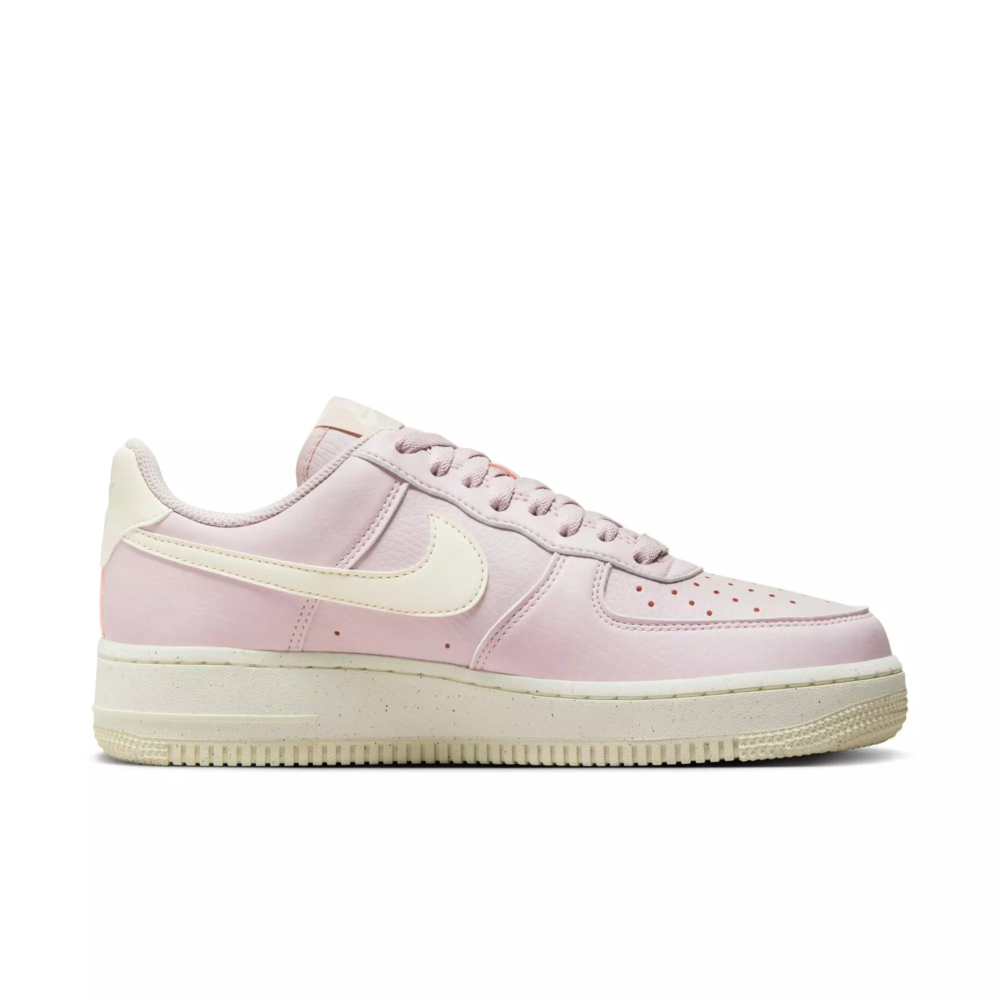 Nike Air Force 1 '07 SE "Platinum Violet/Sail/Coconut Milk/Volt" Women's Shoe - SILVER/WHITE/BLACK
