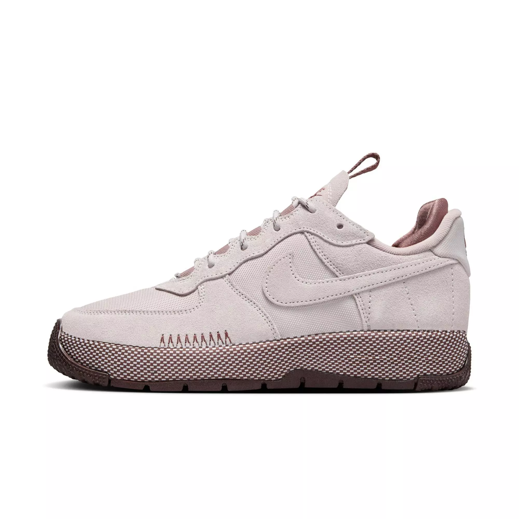 Nike Air Force 1 Wild "Platinum Violet/Mauve" Women's Shoe - MAUVE