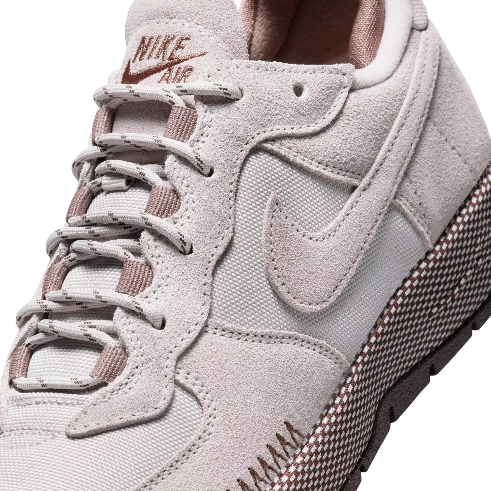 Nike Air Force 1 Wild "Platinum Violet/Mauve" Women's Shoe - MAUVE