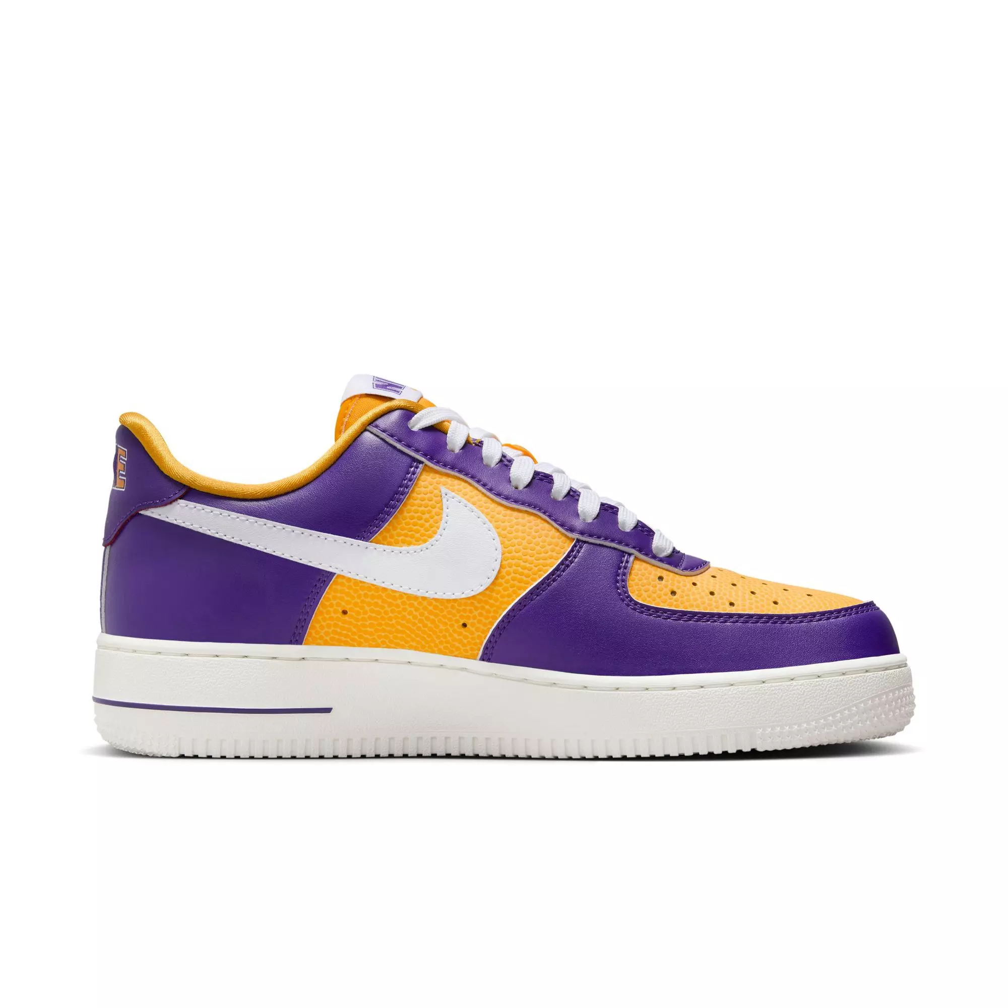Nike Air Force 1 '07 SE "Court Purple/White/University Gold/Sail" Women's Shoe - PURPLE/GOLD