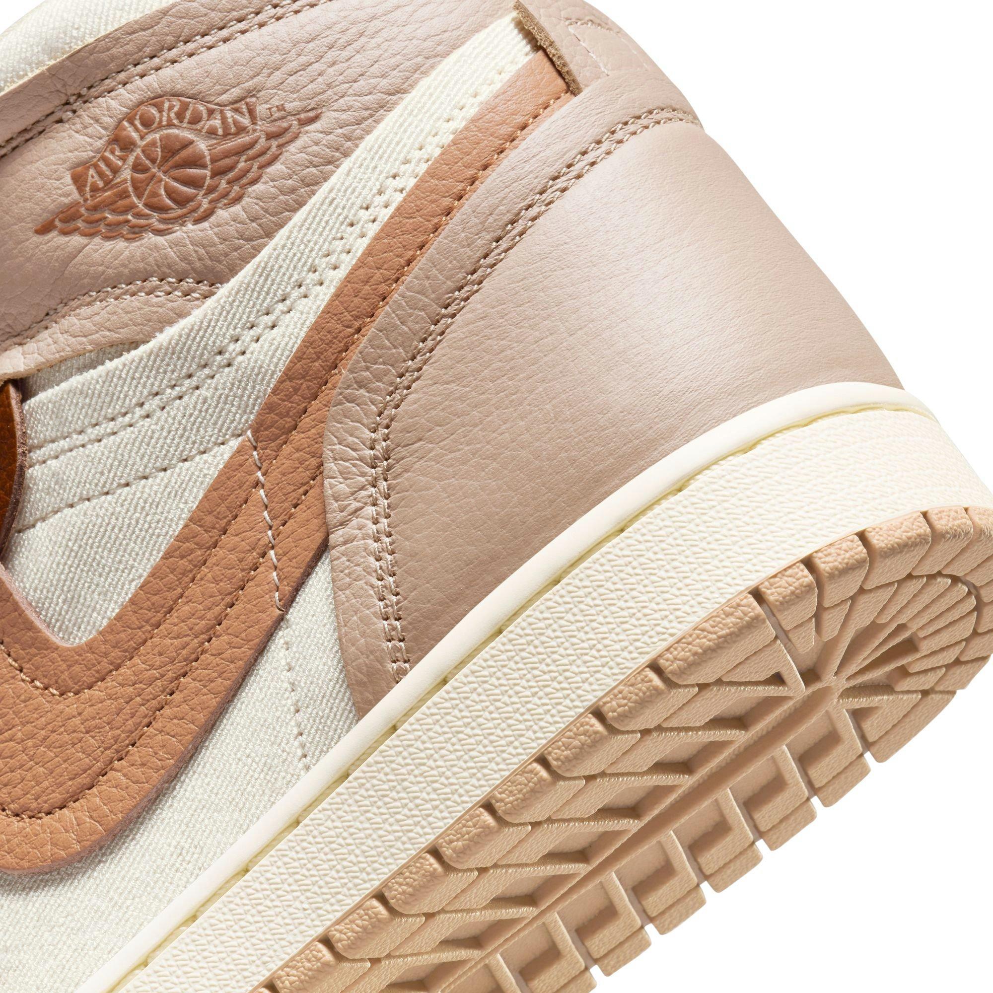 Jordan 1 MM High "Legend MD Brown/Legend DK Brown" Women's Shoe - BROWN/KHAKI Thumbnail View 10