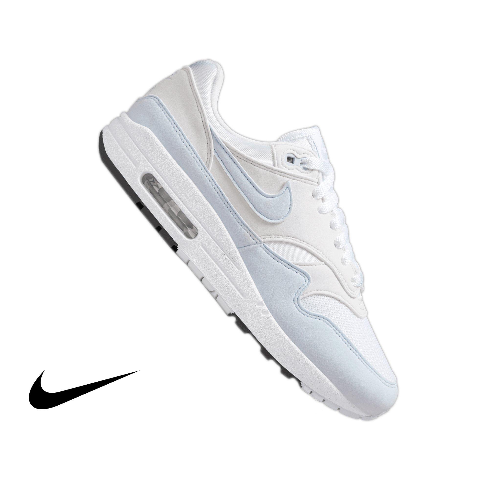 White nike air max 1 clearance womens