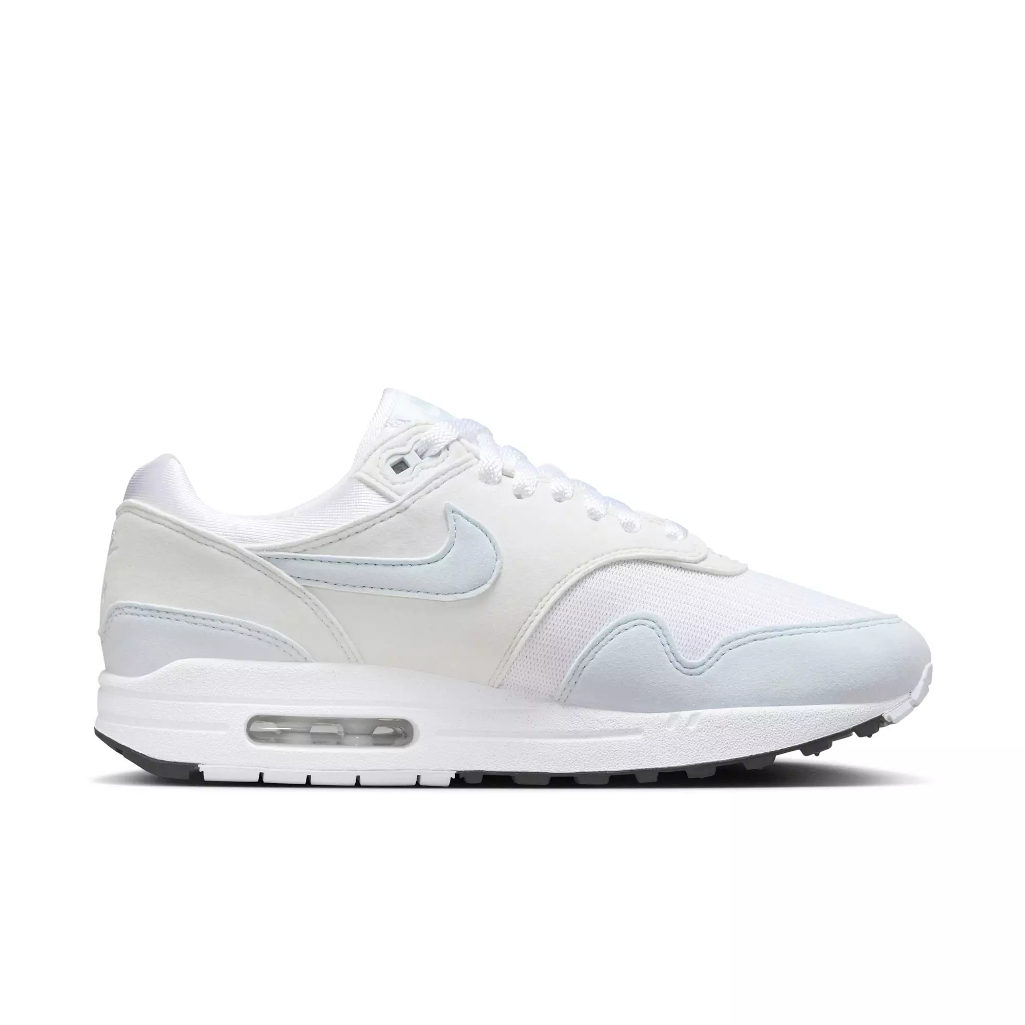 Nike Air Max 1 "Football Grey" Women's Shoe - WHITE/FOOTBALL GREY/PLATINUM TINT