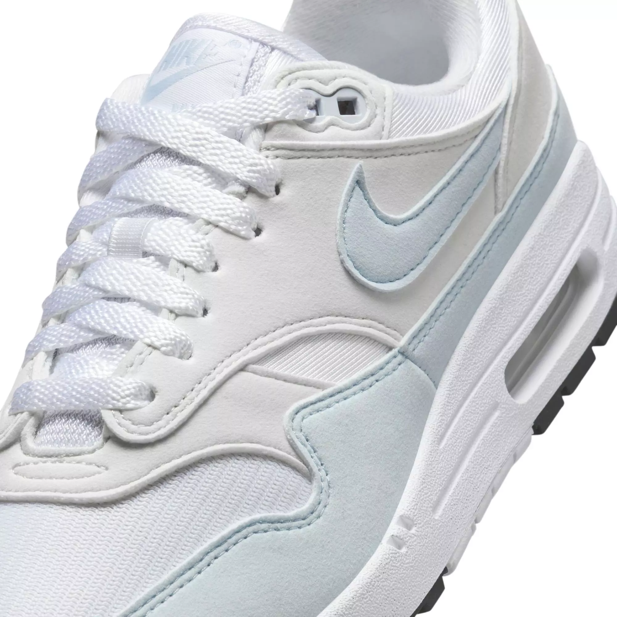 Nike Air Max 1 "Football Grey" Women's Shoe - WHITE/FOOTBALL GREY/PLATINUM TINT