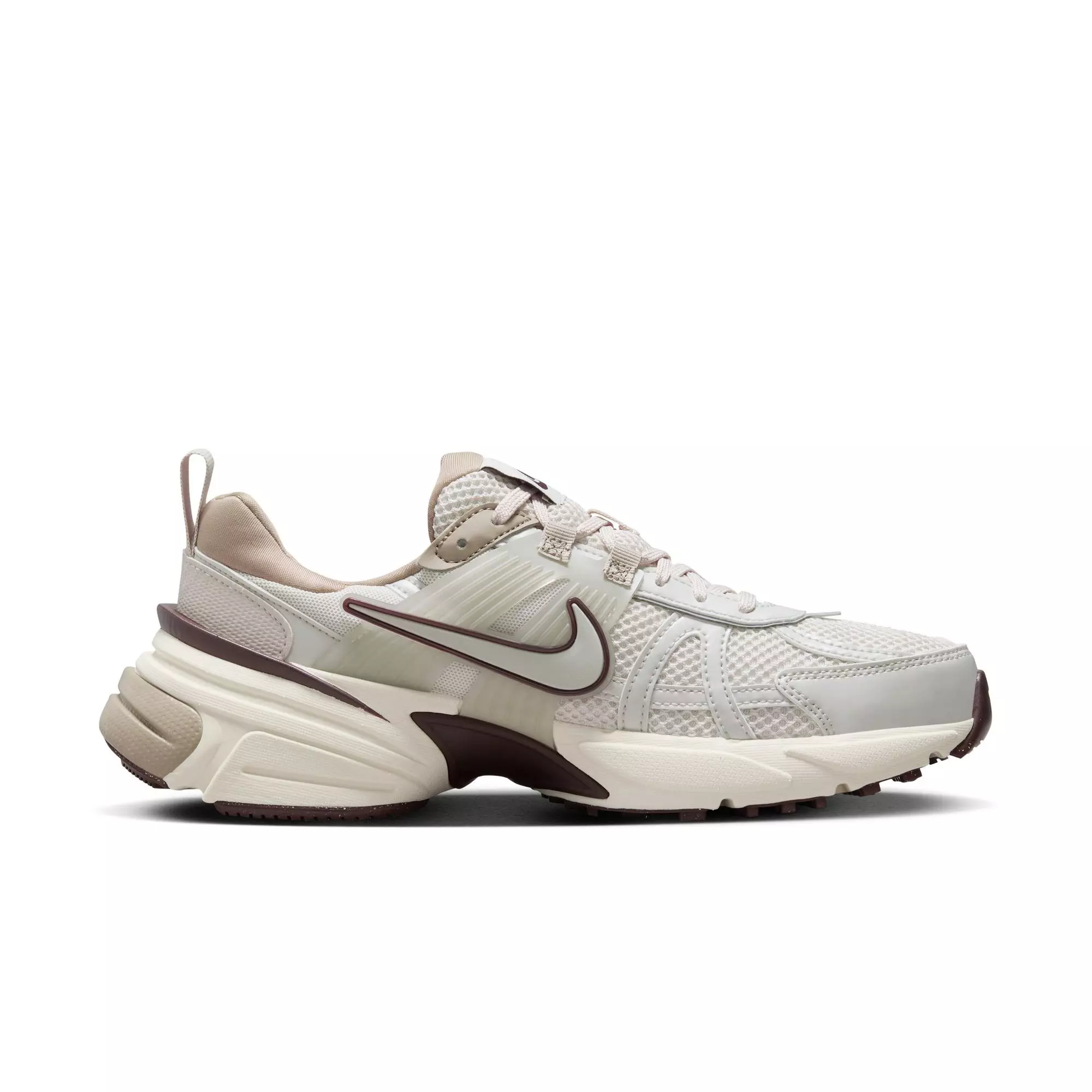 Nike V2K Run "Lt Orewood Brn/Light Bone/Khaki/Earth" Women's Shoe - TAN