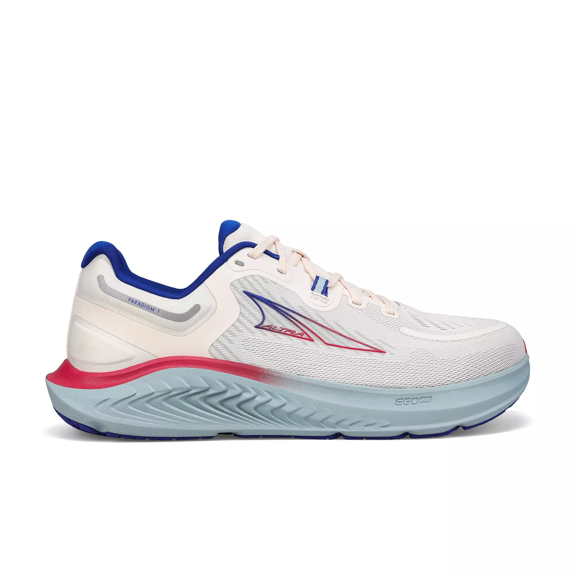 Altra Paradigm 7 "White/Blue/Red" Men's Running Shoe - WHITE/BLACK