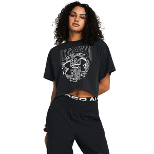Under Armour Women's Heavyweight Dusk to Dawn Crop Tee