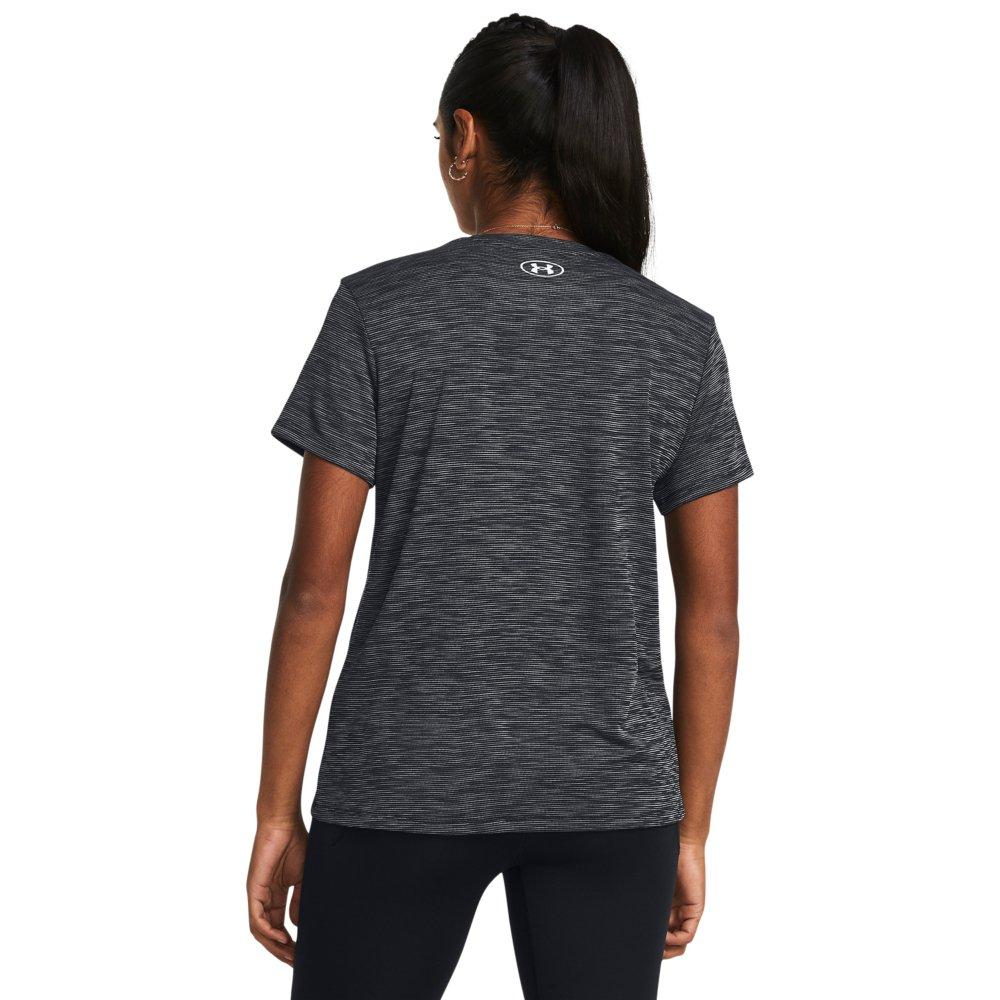 Under Armour Women's Tech Textured Tee - BLACK Thumbnail View 2
