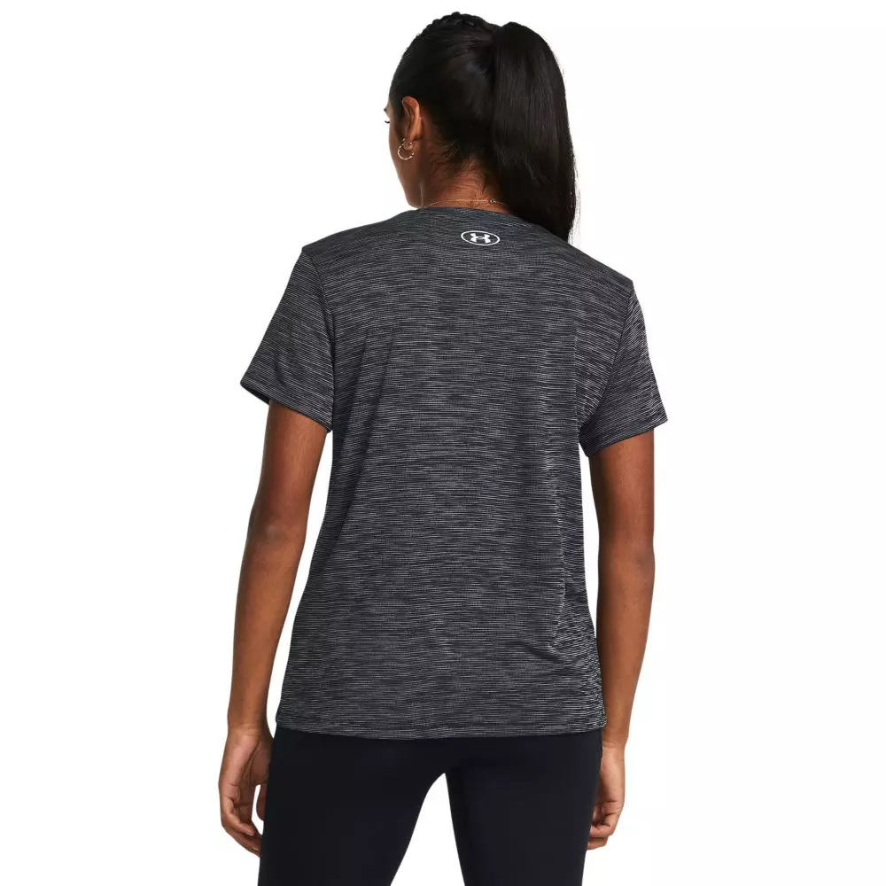 Under Armour Women's Tech Textured Tee - BLACK