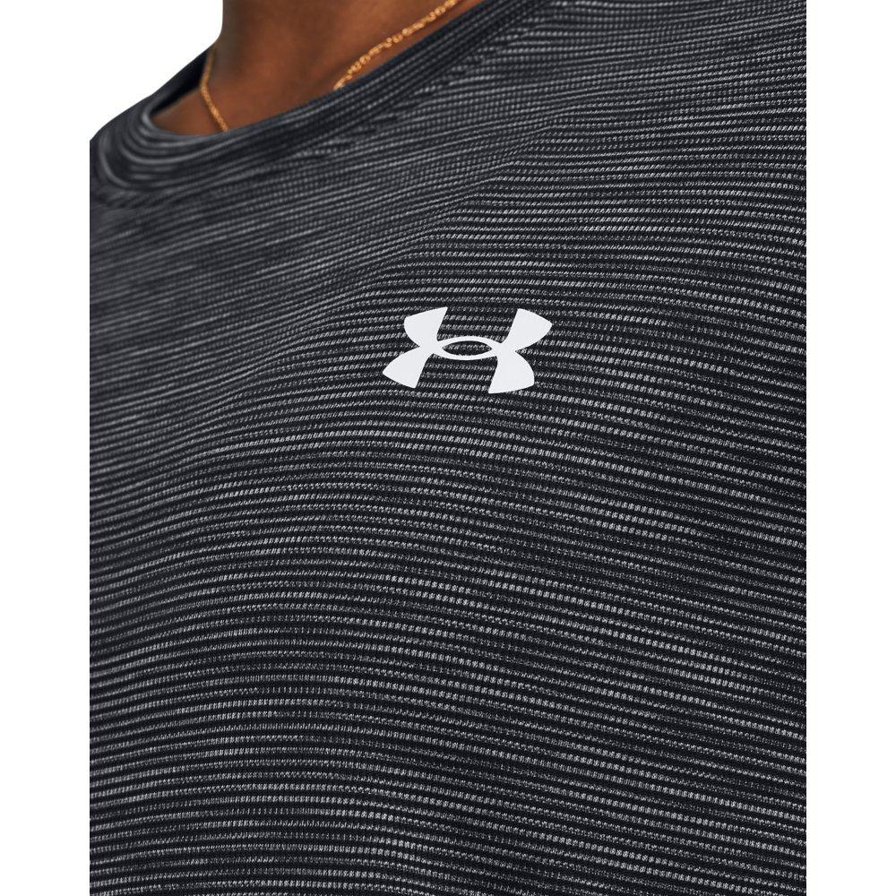 Under Armour Women's Tech Textured Tee - BLACK Thumbnail View 3