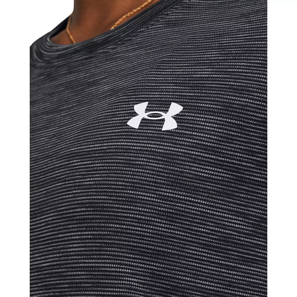 Under Armour Women's Tech Textured Tee - BLACK