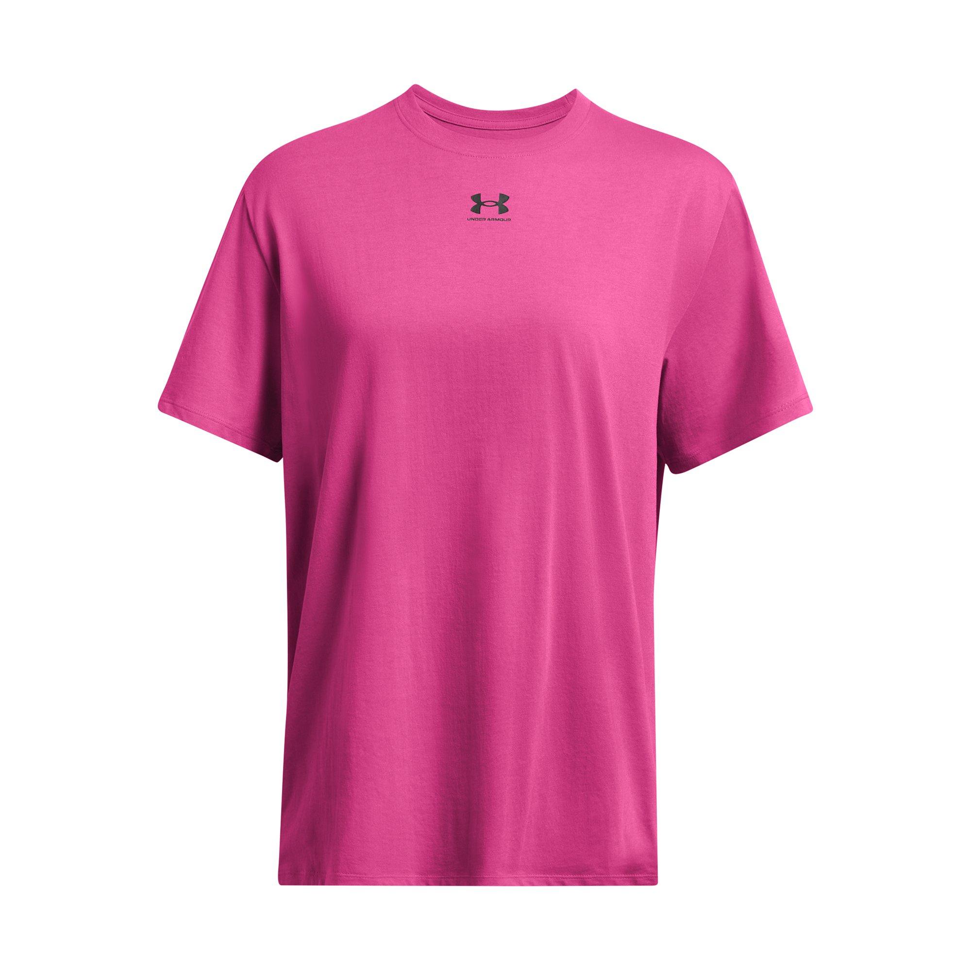 Under Armour Women's Campus Oversized Tee - Astro Pink - PINK Thumbnail View 3