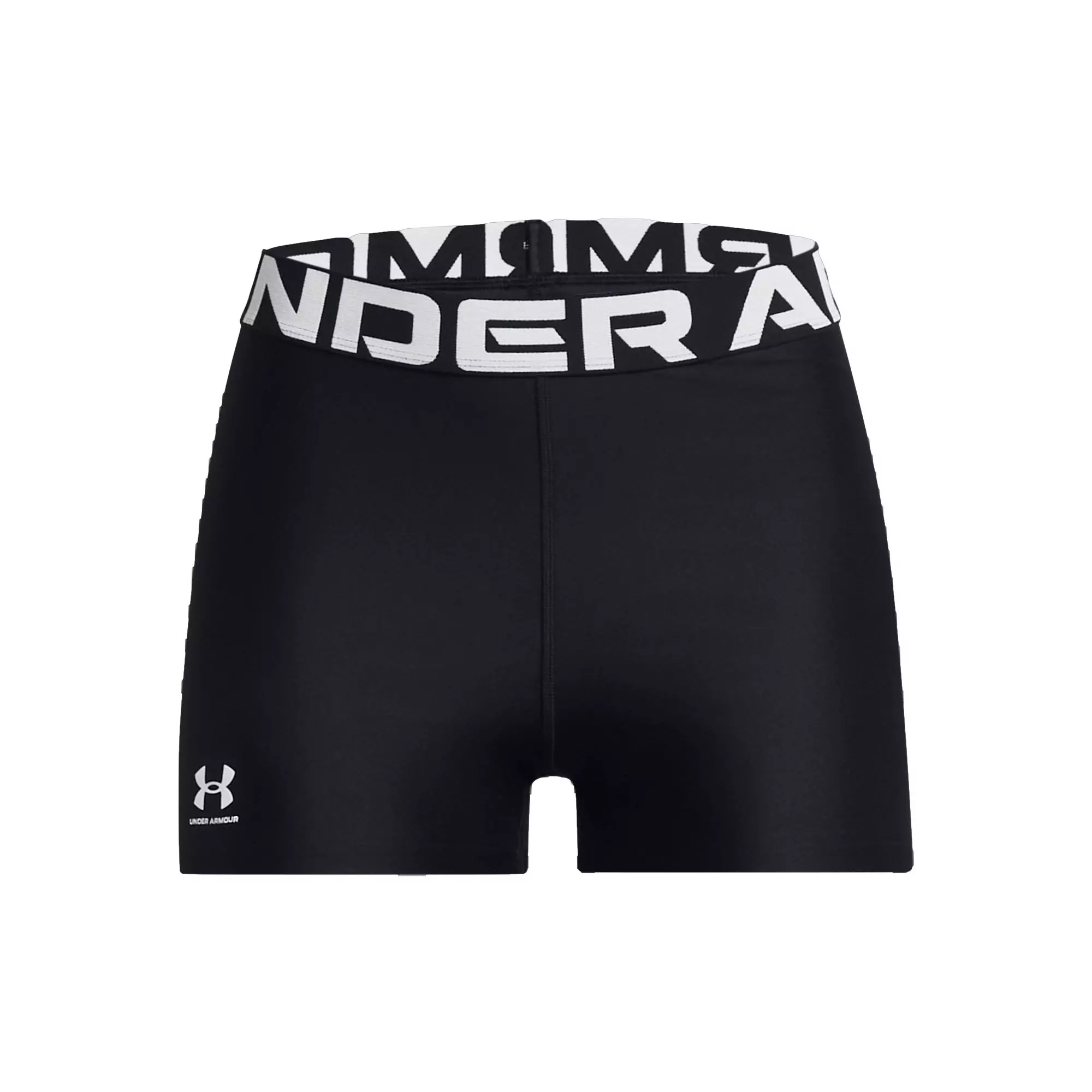 Under Armour Women's HeatGear Mid Shorty - BLACK