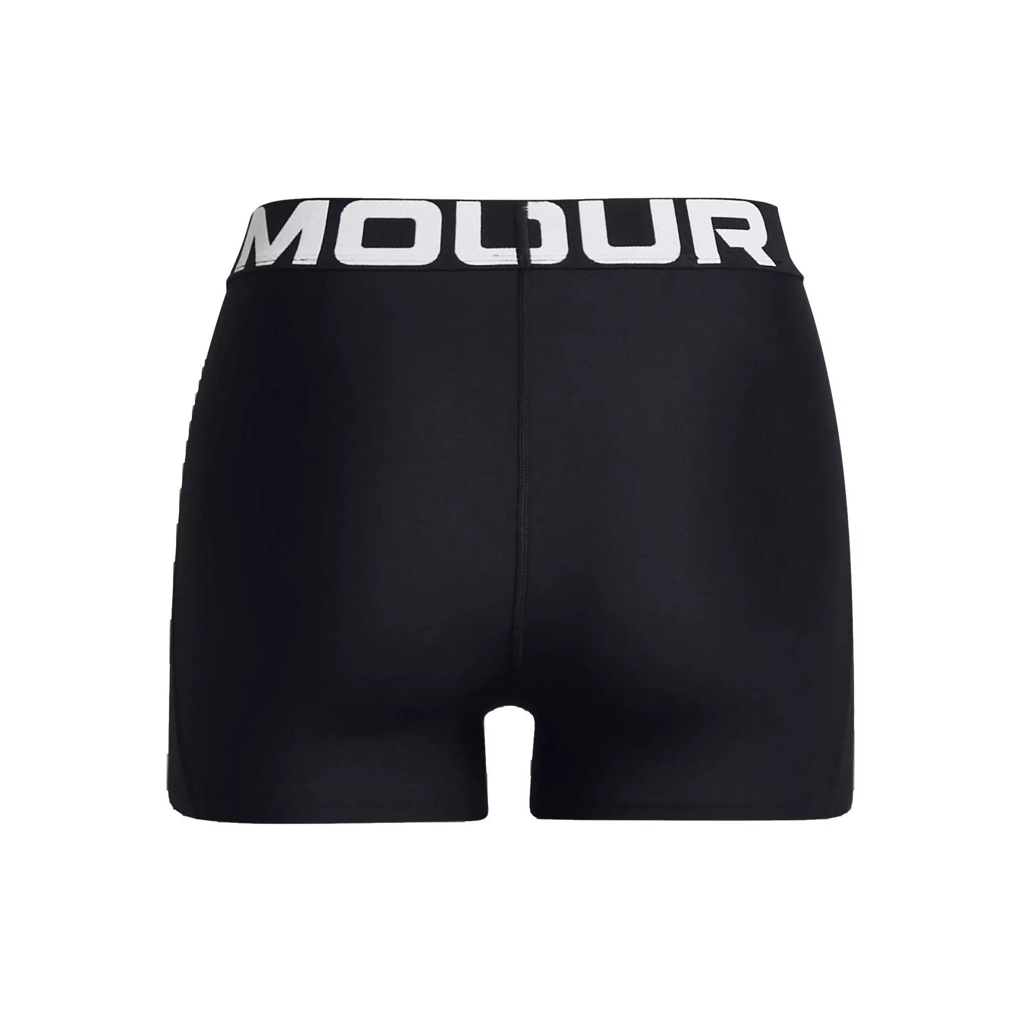 Under Armour Women's HeatGear Mid Shorty - BLACK