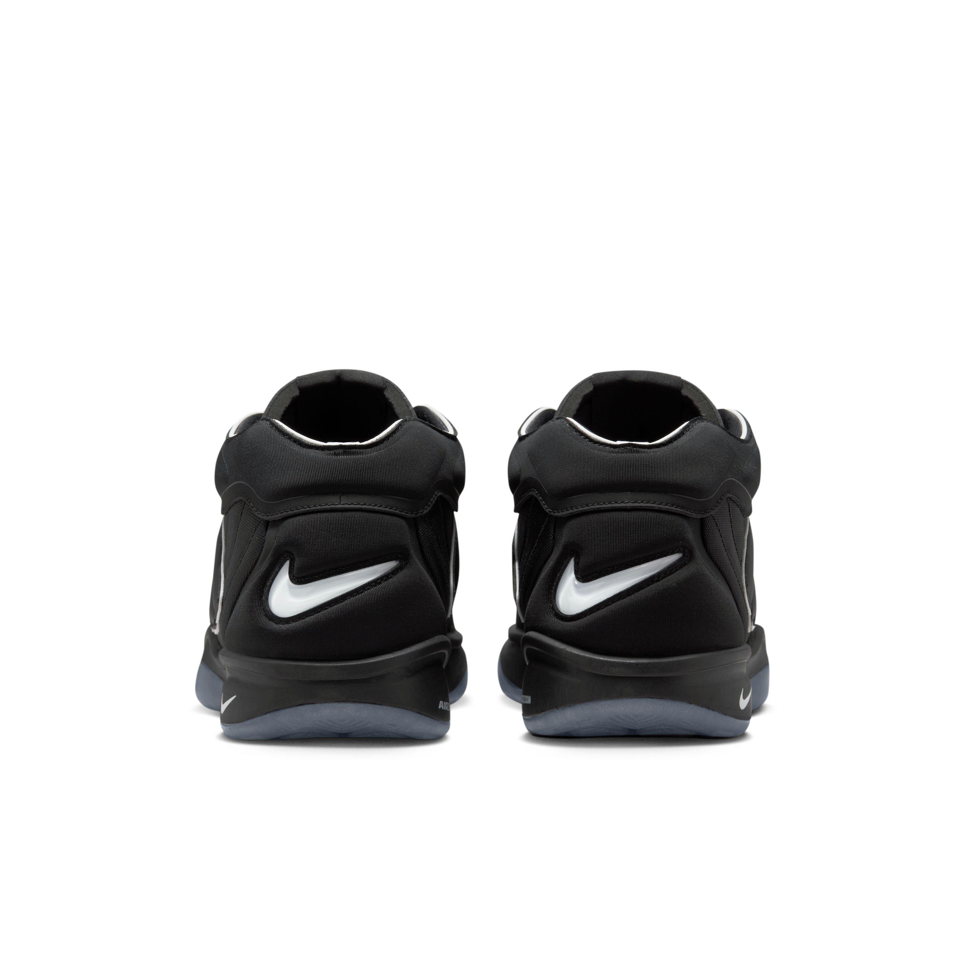 Nike G.T. Hustle 2 "ASW" Men's Basketball Shoe - BLACK/WHITE Thumbnail View 8