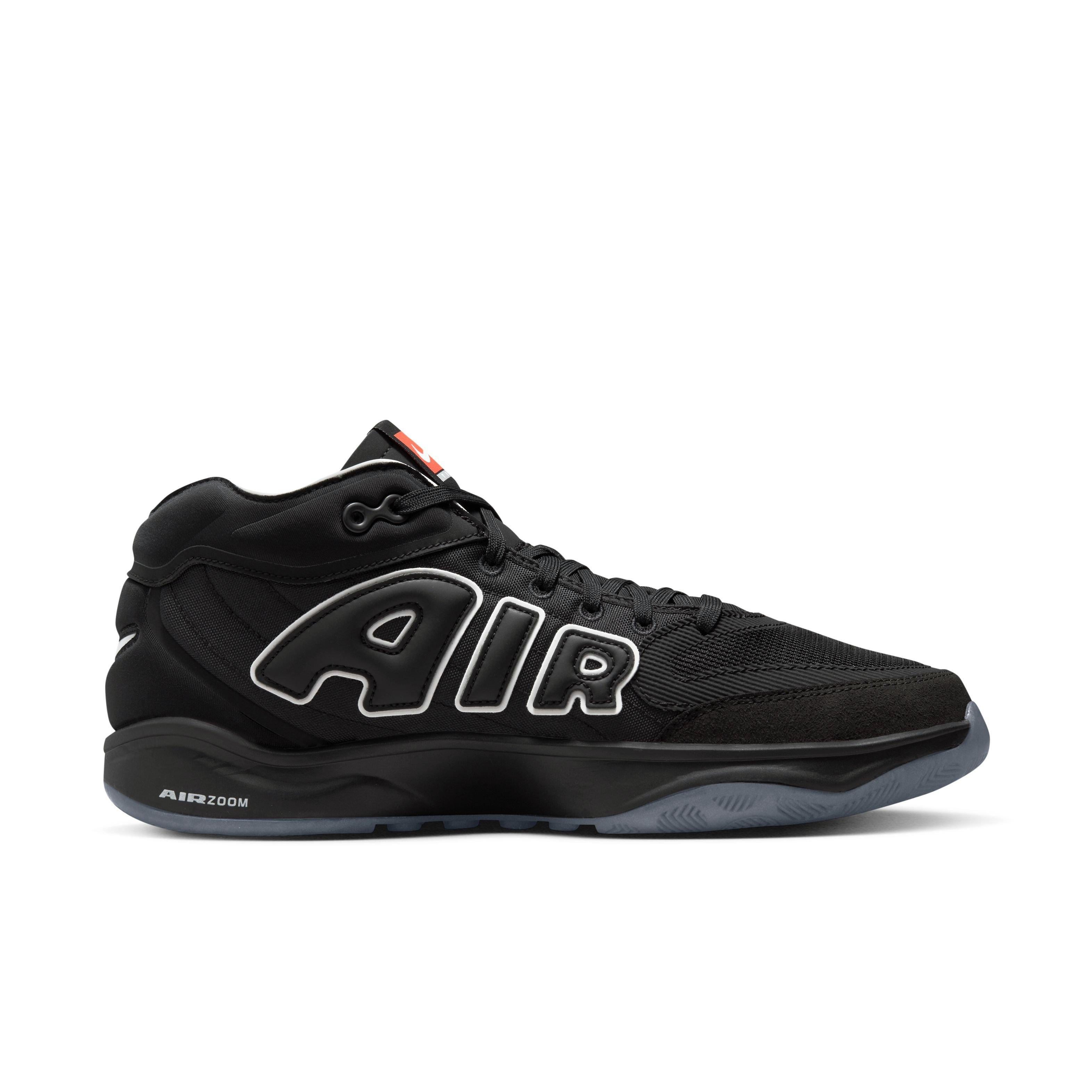 Nike G.T. Hustle 2 "ASW" Men's Basketball Shoe - BLACK/WHITE Thumbnail View 2