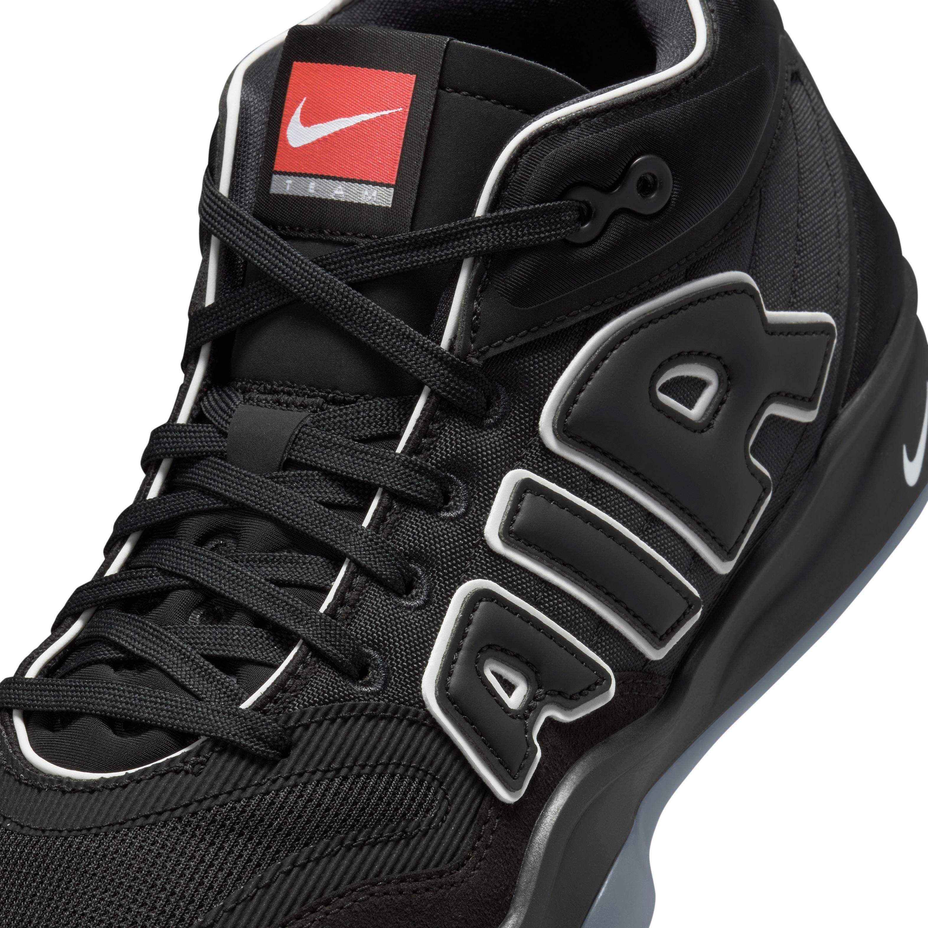 Nike G.T. Hustle 2 "ASW" Men's Basketball Shoe - BLACK/WHITE Thumbnail View 3