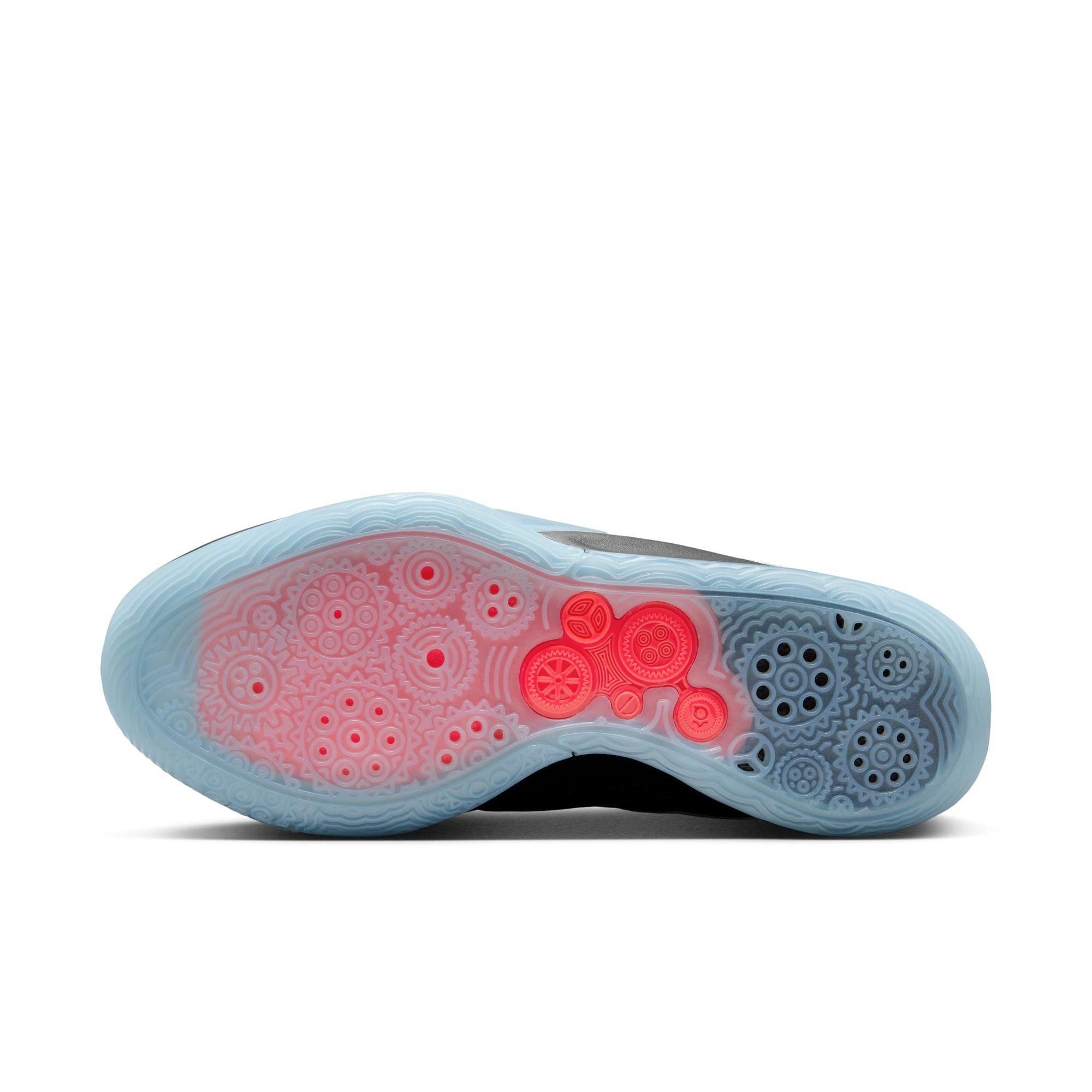 Nike KD16 "Slim Reaper" Men's Basketball Shoe -  BLACK/METALLIC SILVER/BRIGHT CRIMSON Thumbnail View 14