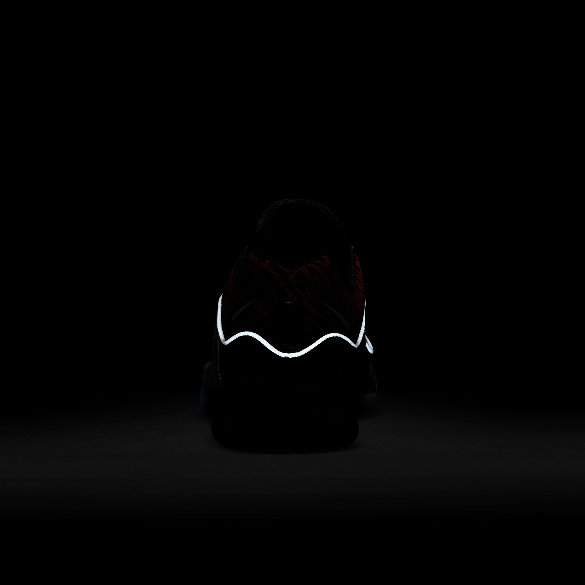 Nike KD16 "Slim Reaper" Men's Basketball Shoe -  BLACK/METALLIC SILVER/BRIGHT CRIMSON Thumbnail View 6