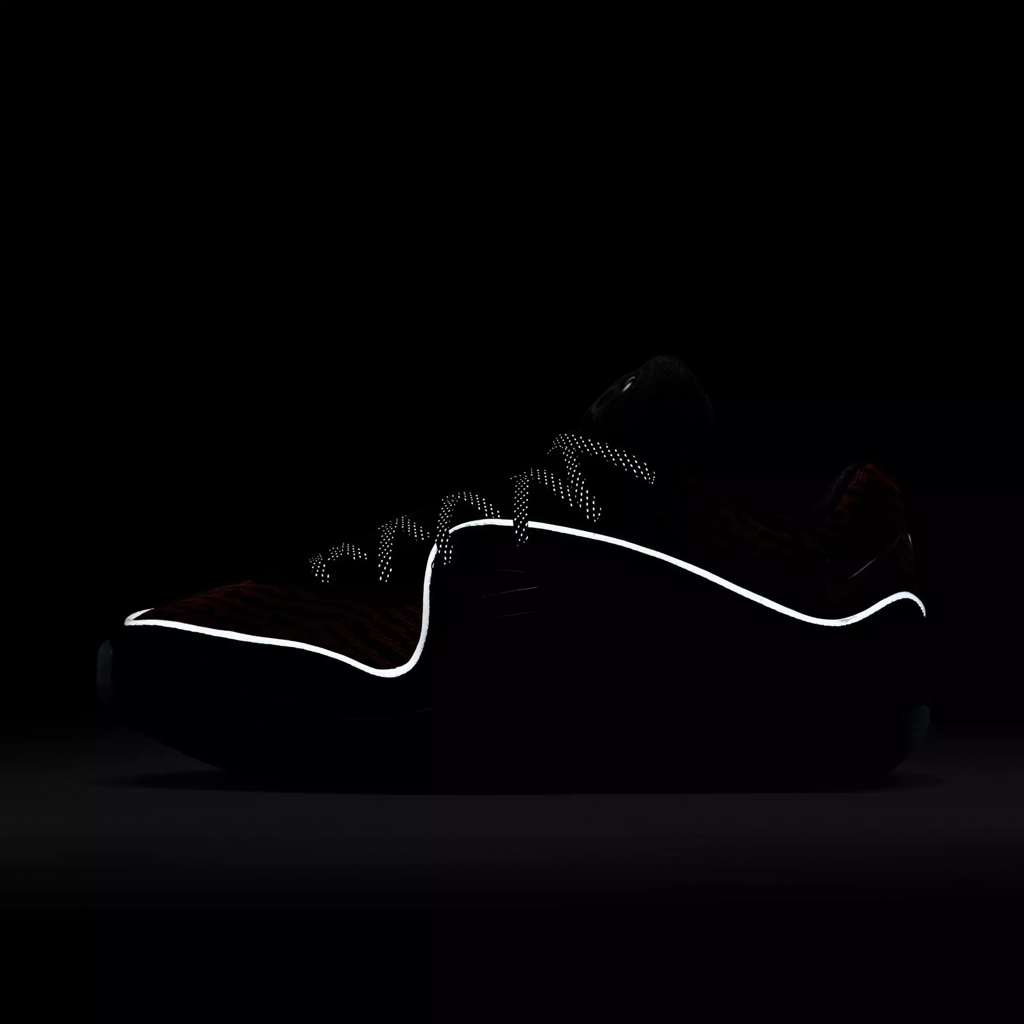 Nike KD16 "Slim Reaper" Men's Basketball Shoe -  BLACK/METALLIC SILVER/BRIGHT CRIMSON