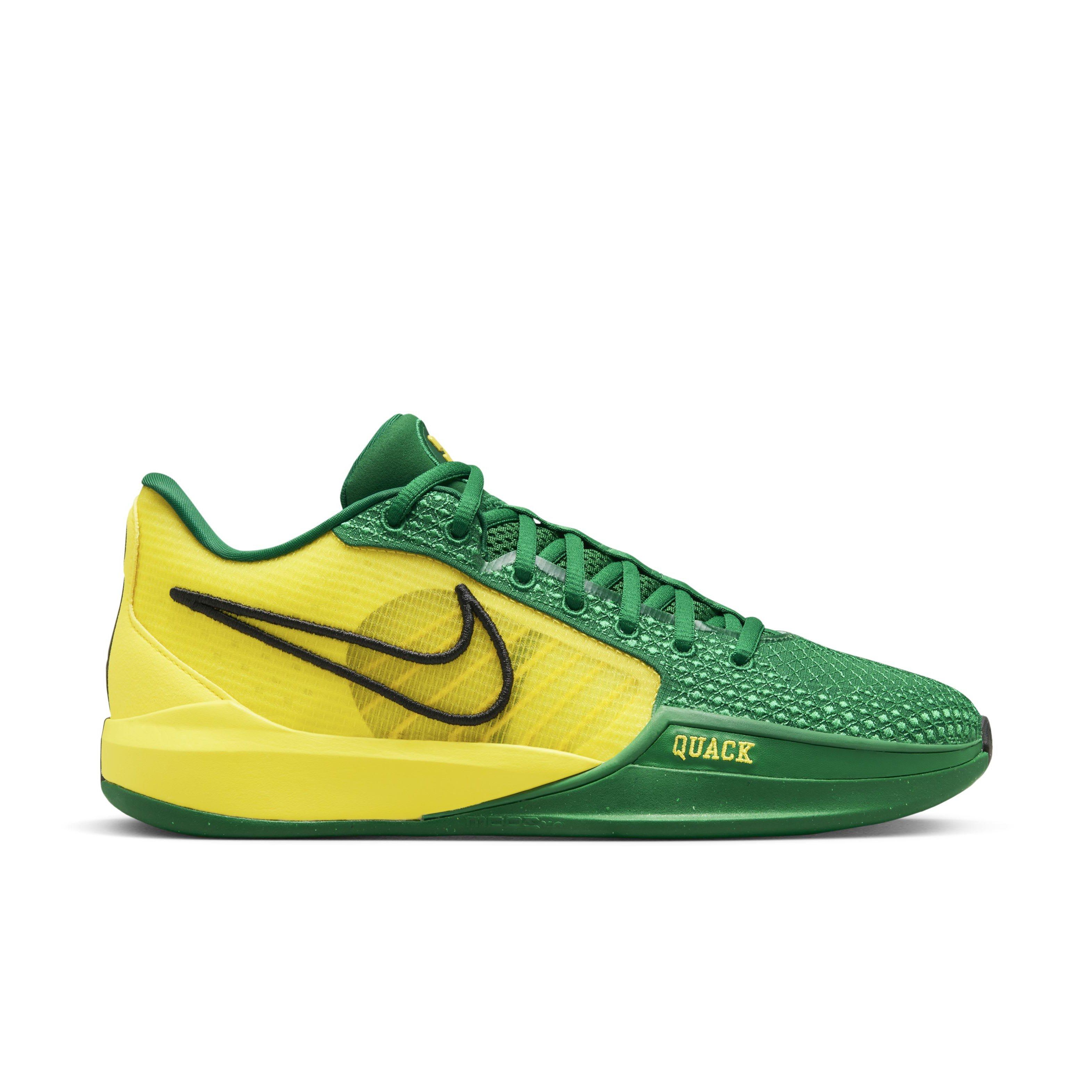 Nike Sabrina 1 "Debut" Basketball Shoe - YELLOW/GREEN Thumbnail View 1
