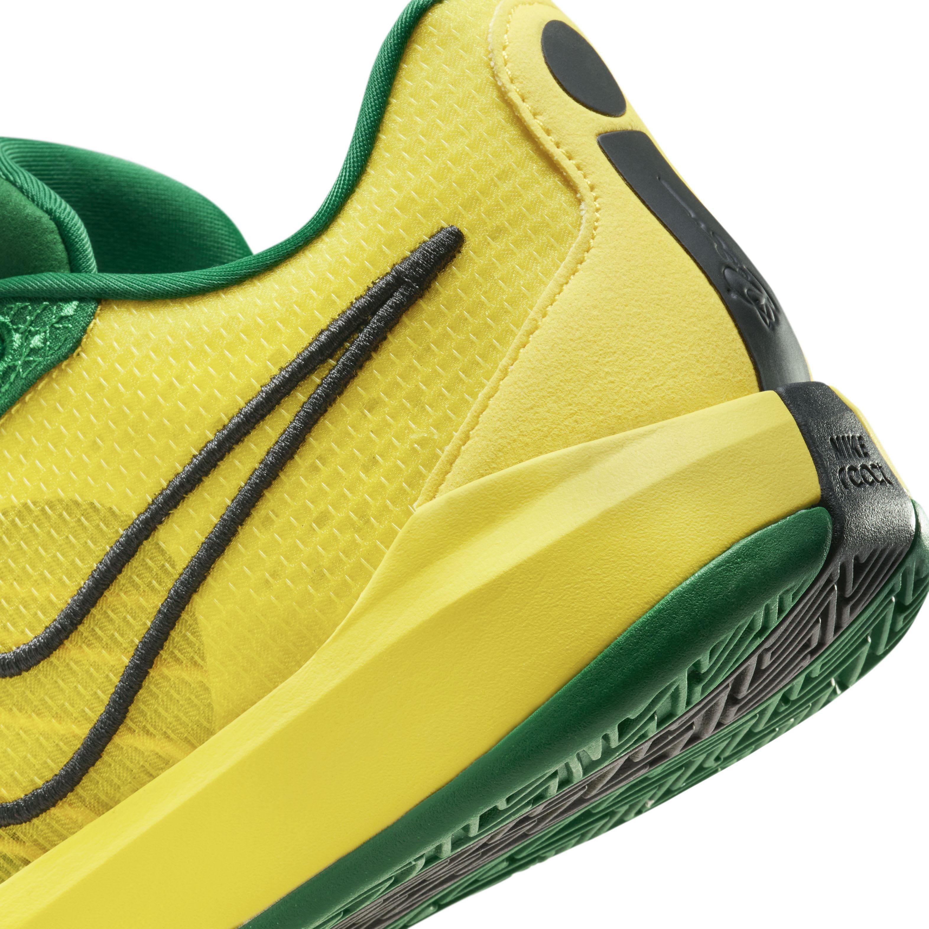 Nike Sabrina 1 "Debut" Basketball Shoe - YELLOW/GREEN Thumbnail View 4