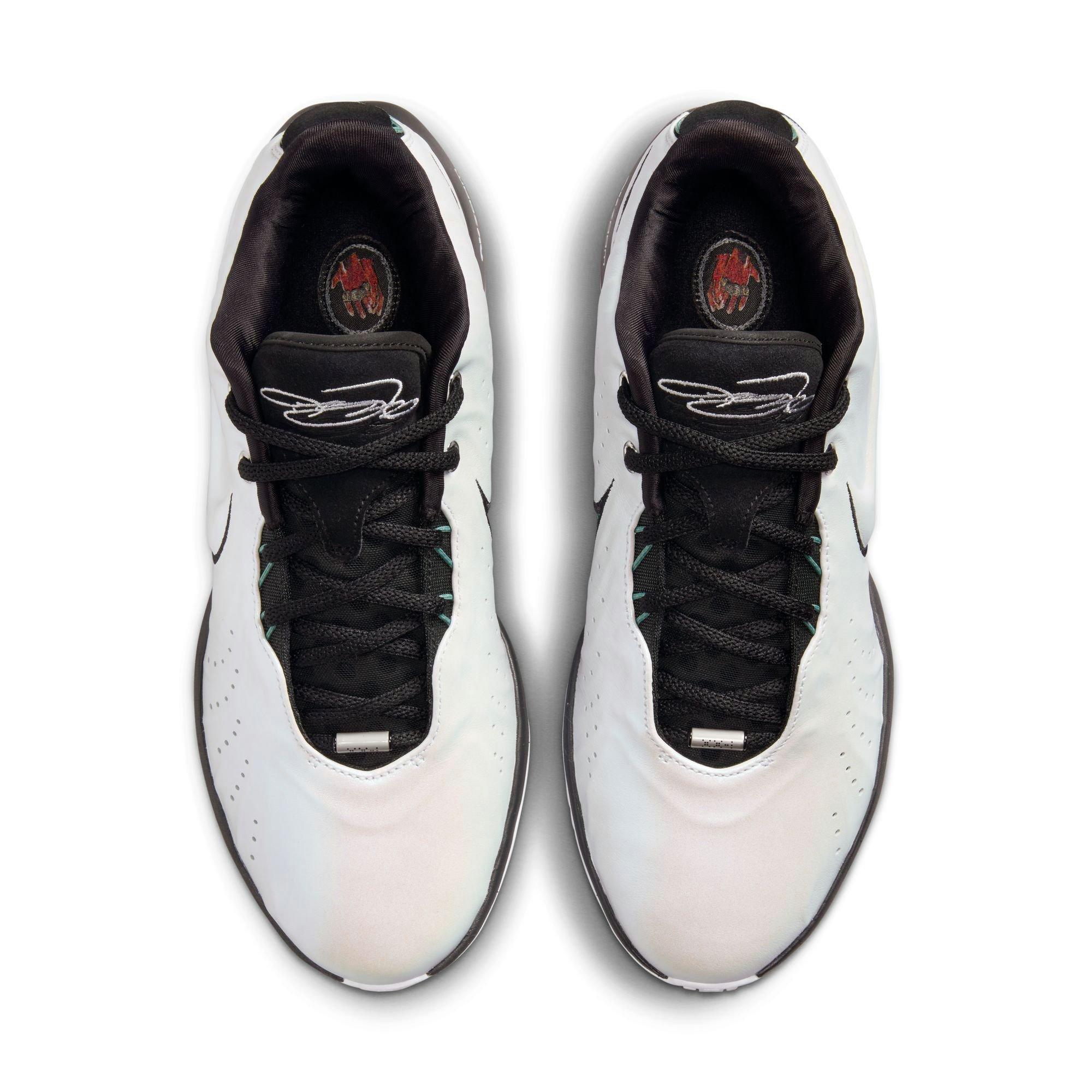 Nike LeBron XXI "Conchiolin" Men's Basketball Shoe - WHITE/BLACK/BICOASTAL Thumbnail View 9