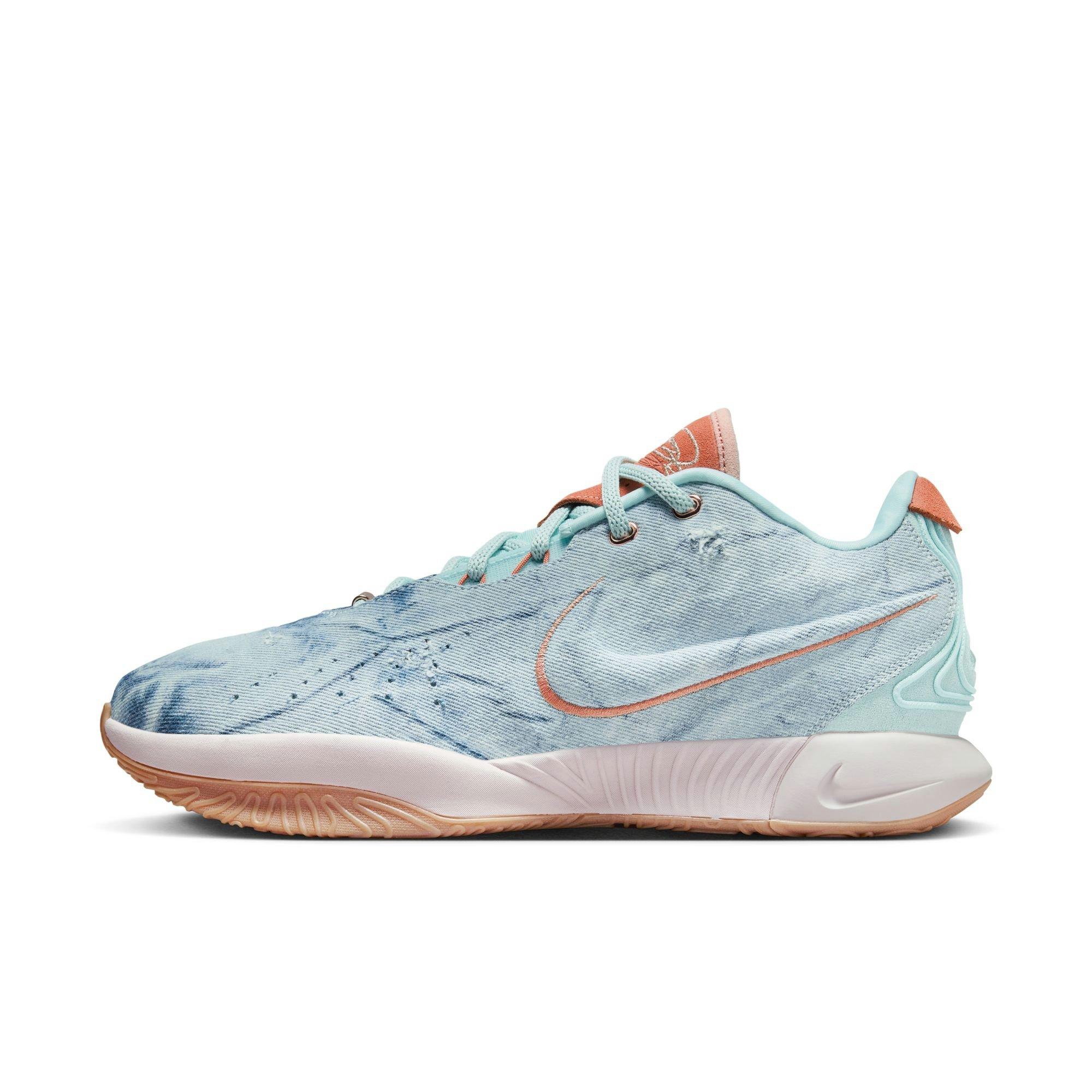 Nike LeBron XXI "Argonite" Men's Basketball Shoe - TEAL Thumbnail View 4