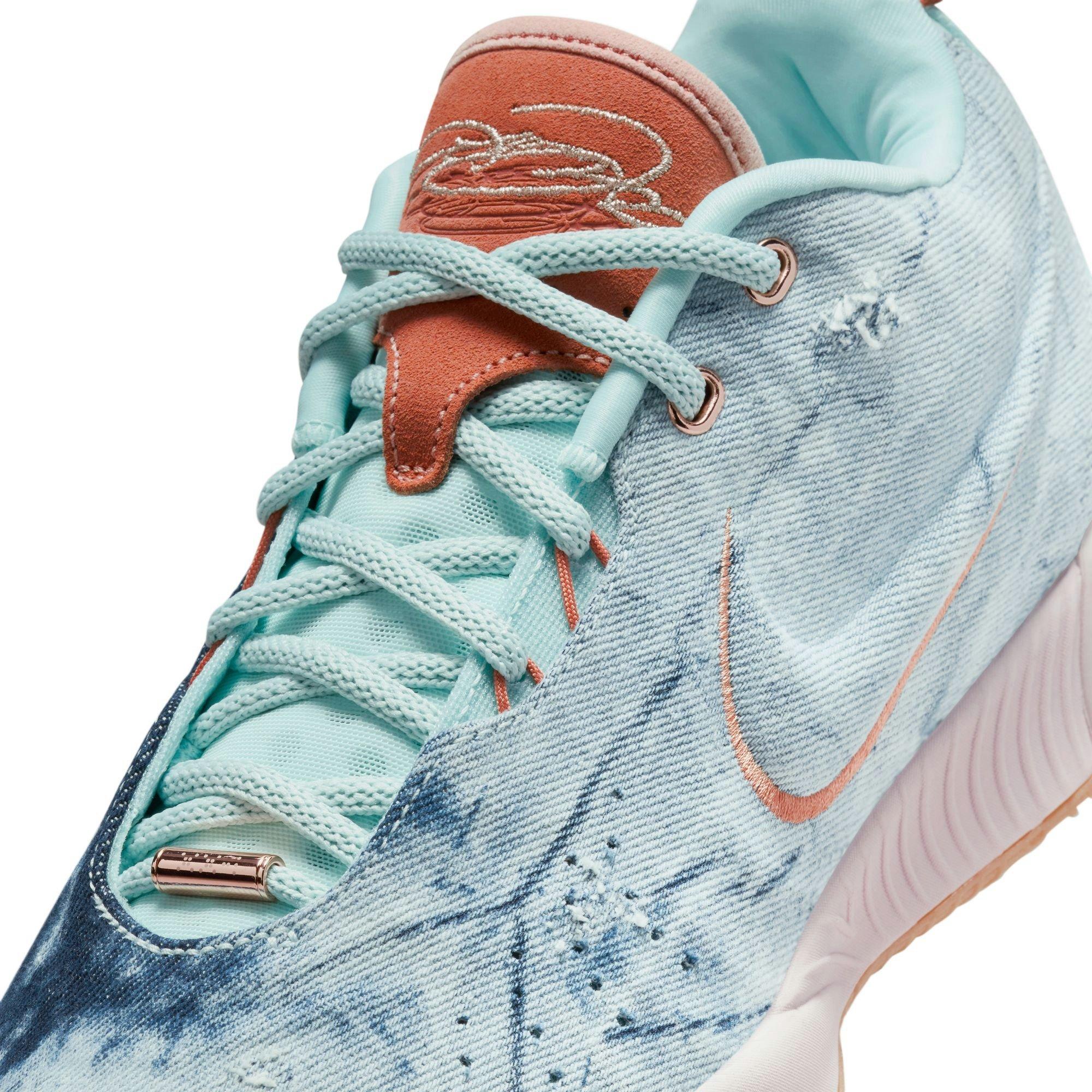 Nike LeBron XXI "Argonite" Men's Basketball Shoe - TEAL Thumbnail View 9