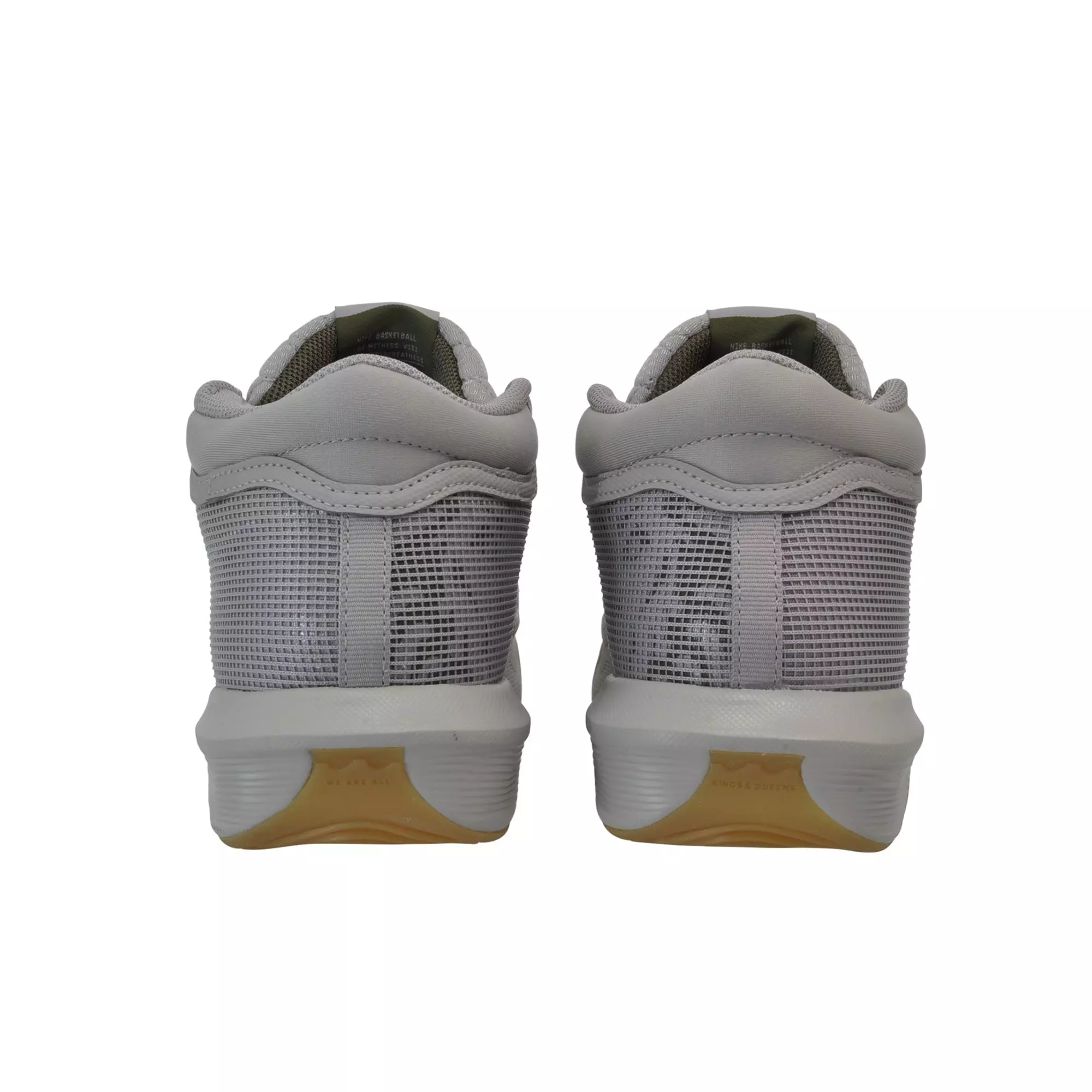 Nike LeBron Witness 8 "Lt Iron Ore/Medium Olive/Sail" Men's Basketball Shoe - GREY