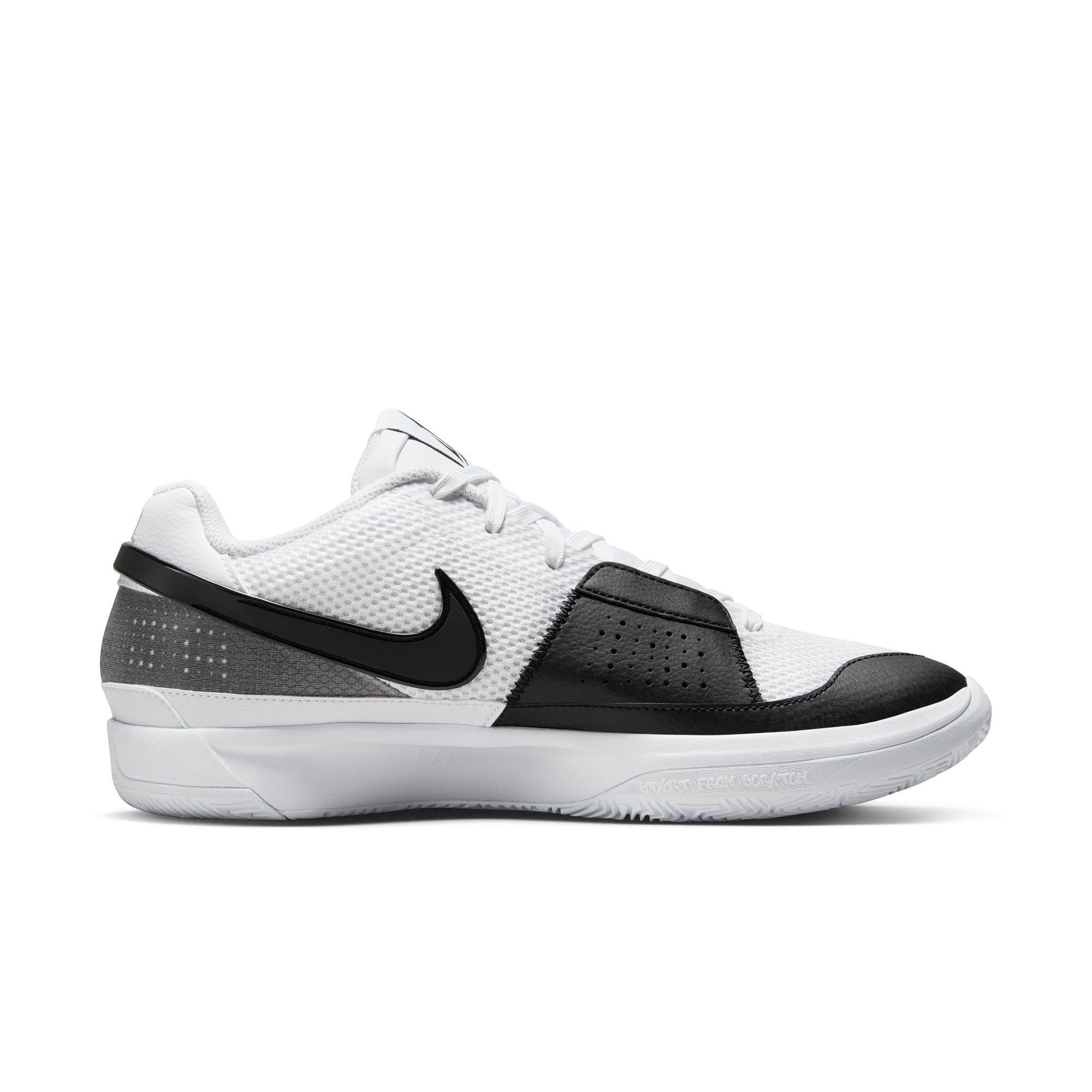 Nike Ja 1 "White/Black" Men's Basketball Shoe - BLACK/WHITE Thumbnail View 2