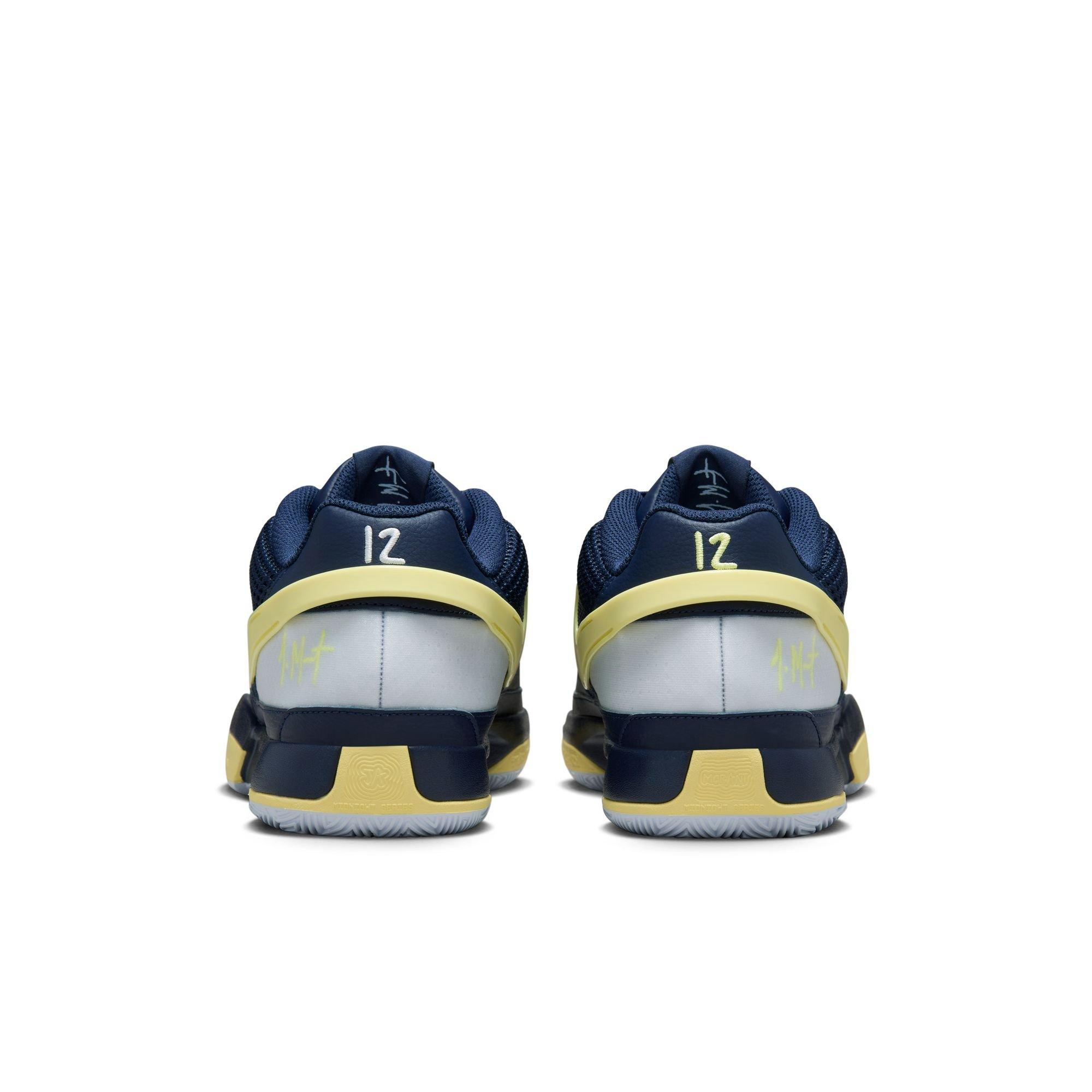 Nike Ja 1 "Midnight Navy" Men's Basketball Shoe - MIDNIGHT NAVY/LASER ORANGE Thumbnail View 9