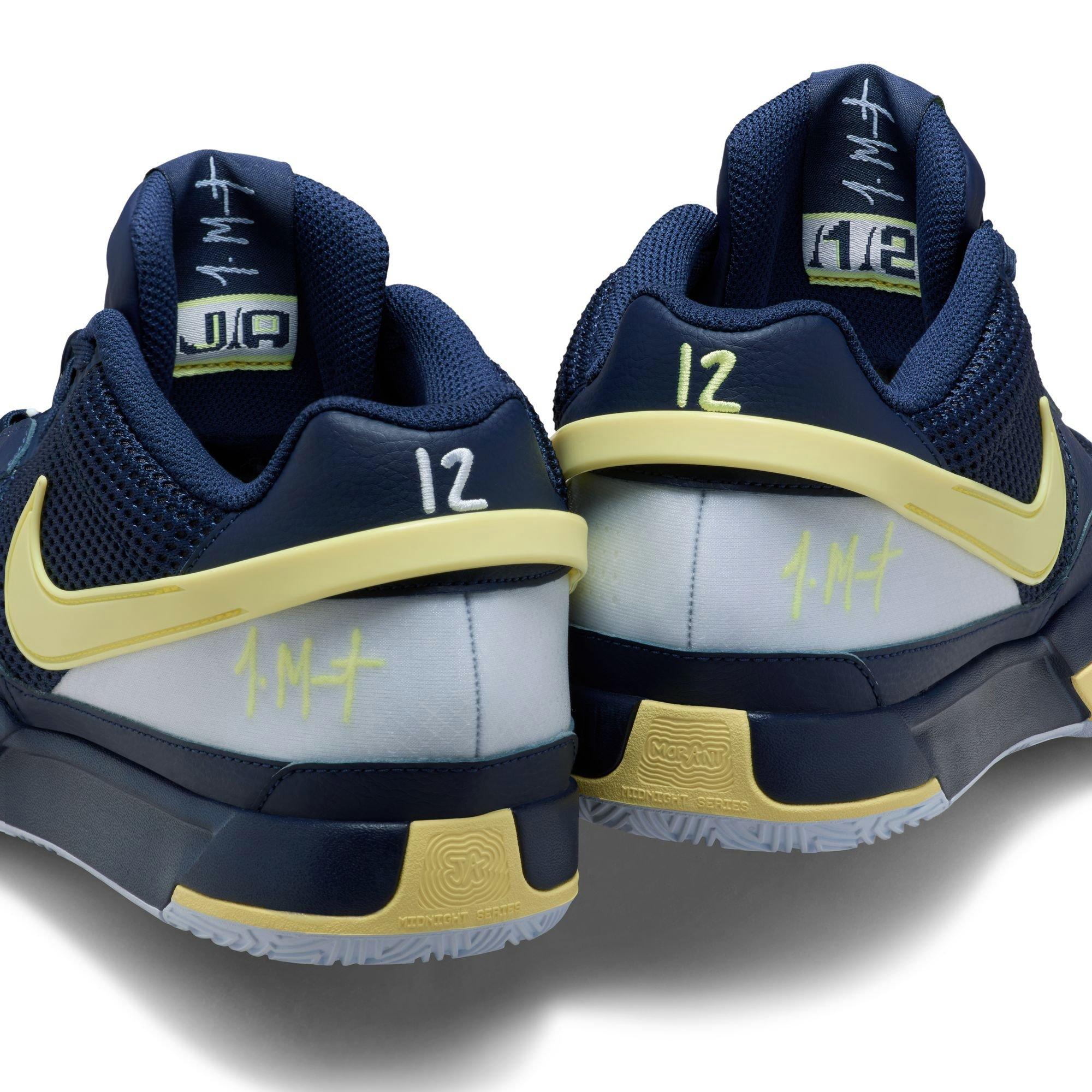 Nike Ja 1 "Midnight Navy" Men's Basketball Shoe - MIDNIGHT NAVY/LASER ORANGE Thumbnail View 5